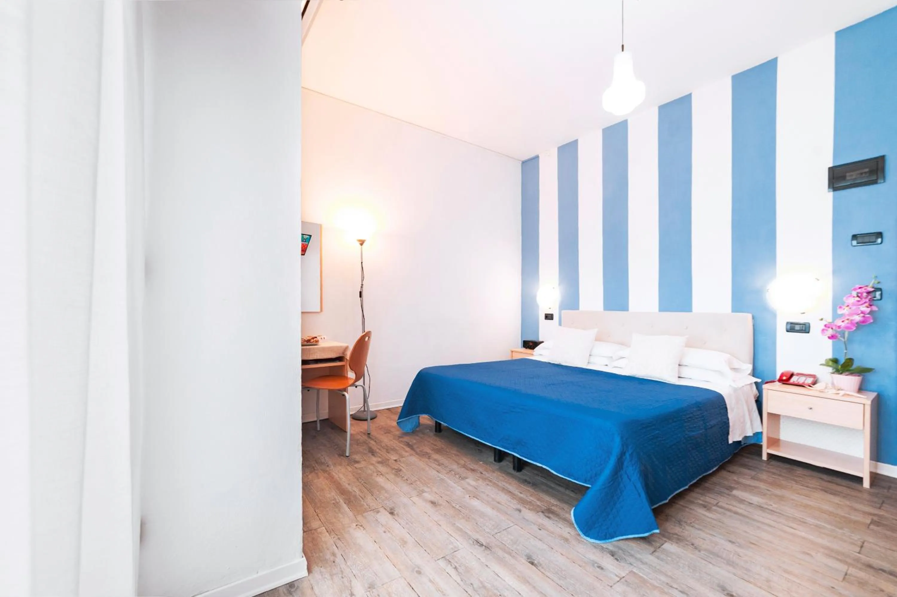 Bed in Hotel Bisanzio