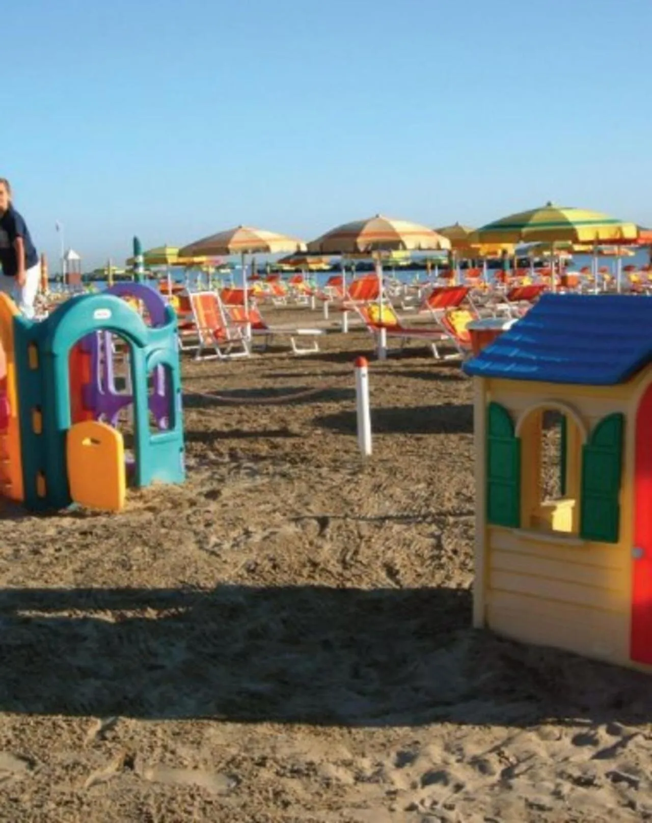 Beach in Hotel Arabesco