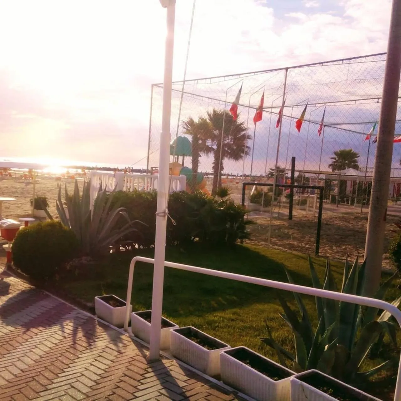 Beach in Hotel Arabesco