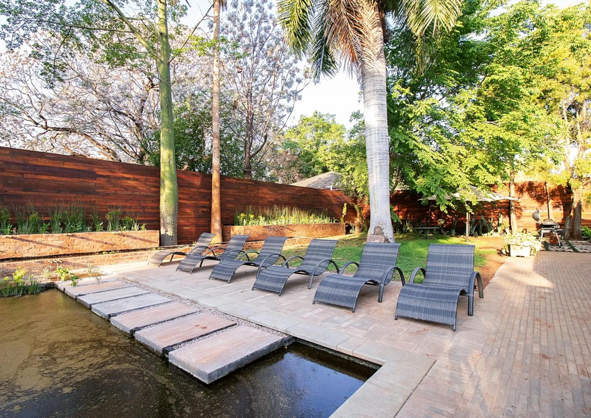 Swimming pool in The Doors Inn