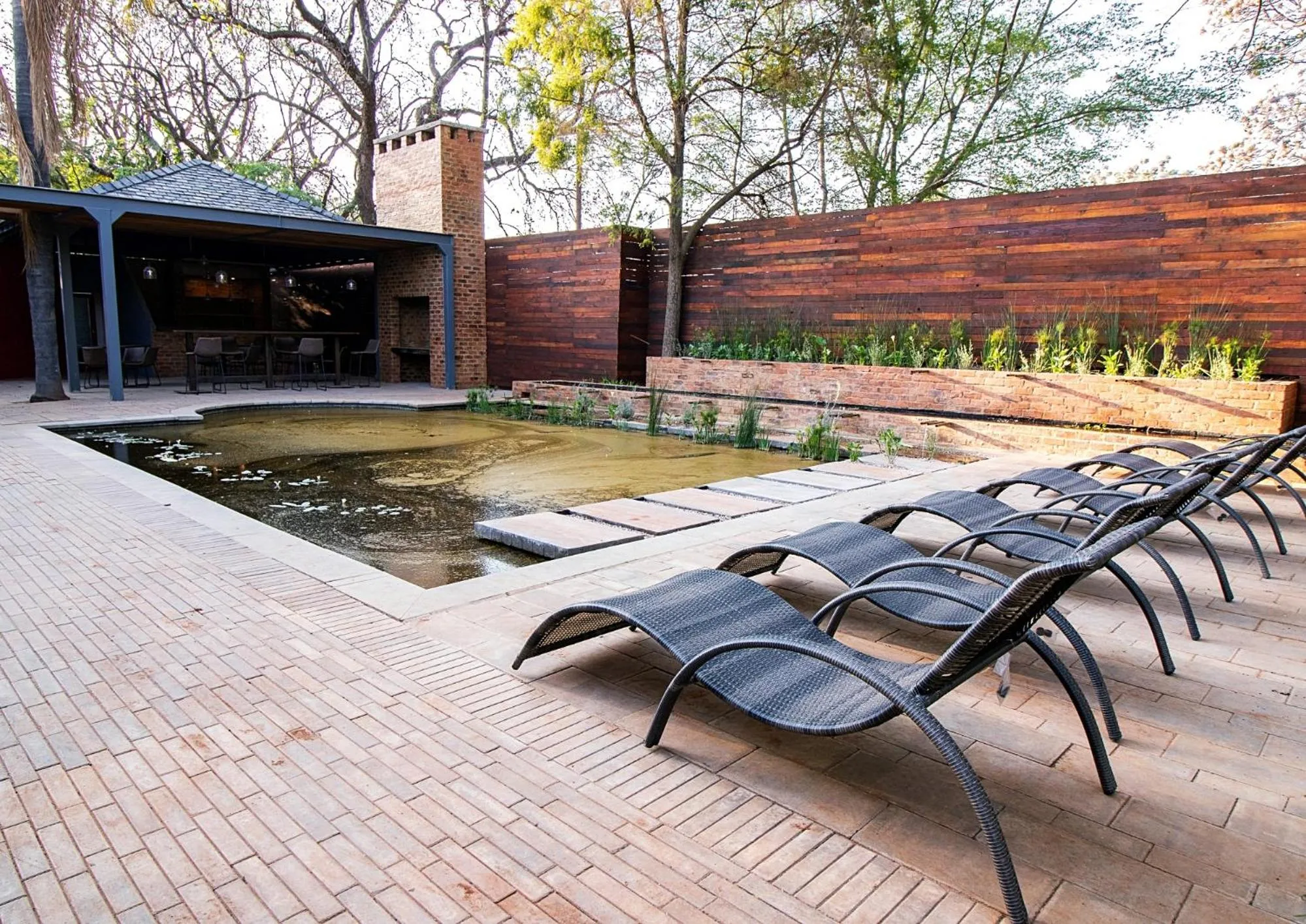 Swimming pool in The Doors Inn