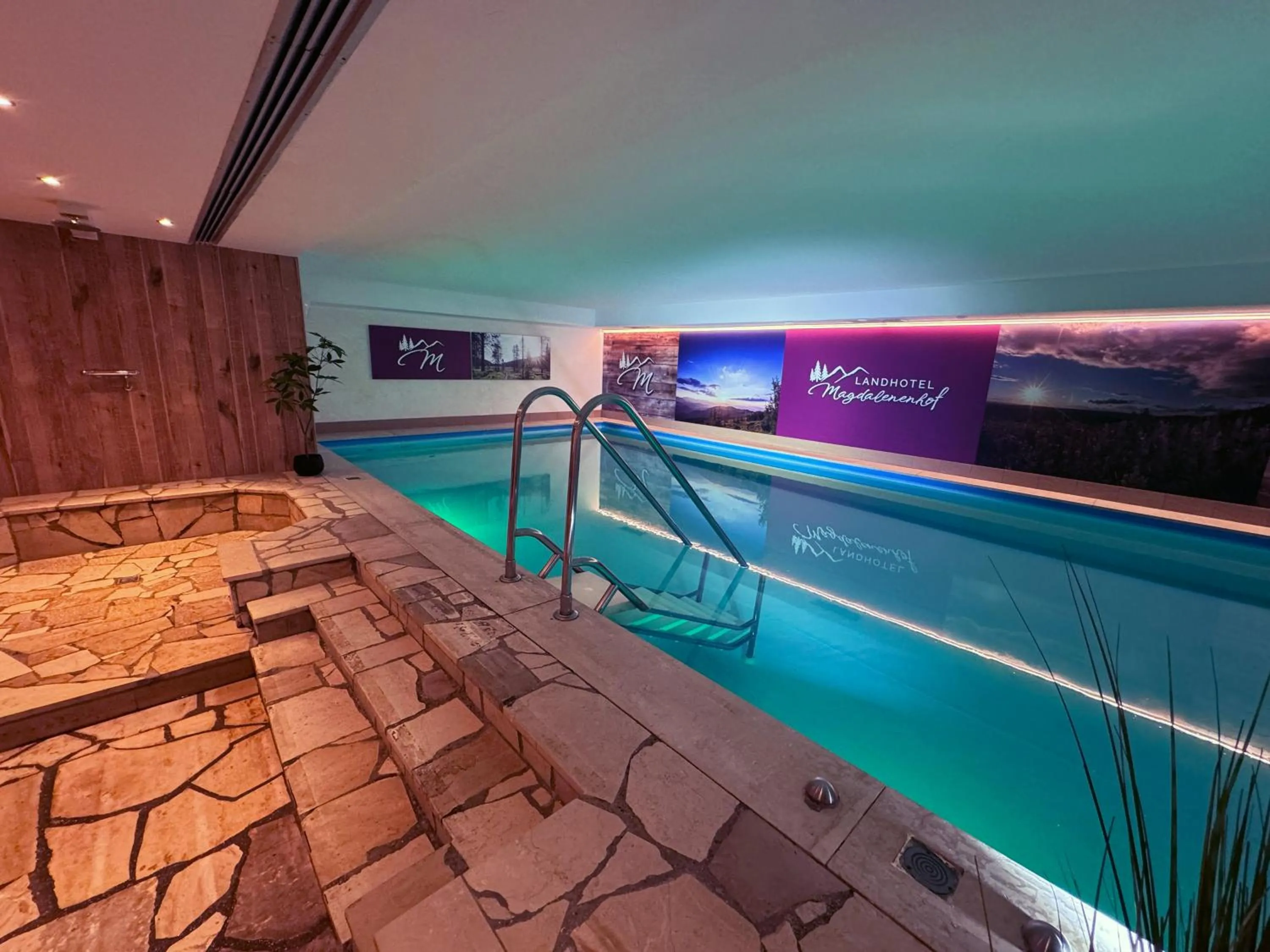 Swimming pool in Landhotel Magdalenenhof GbR