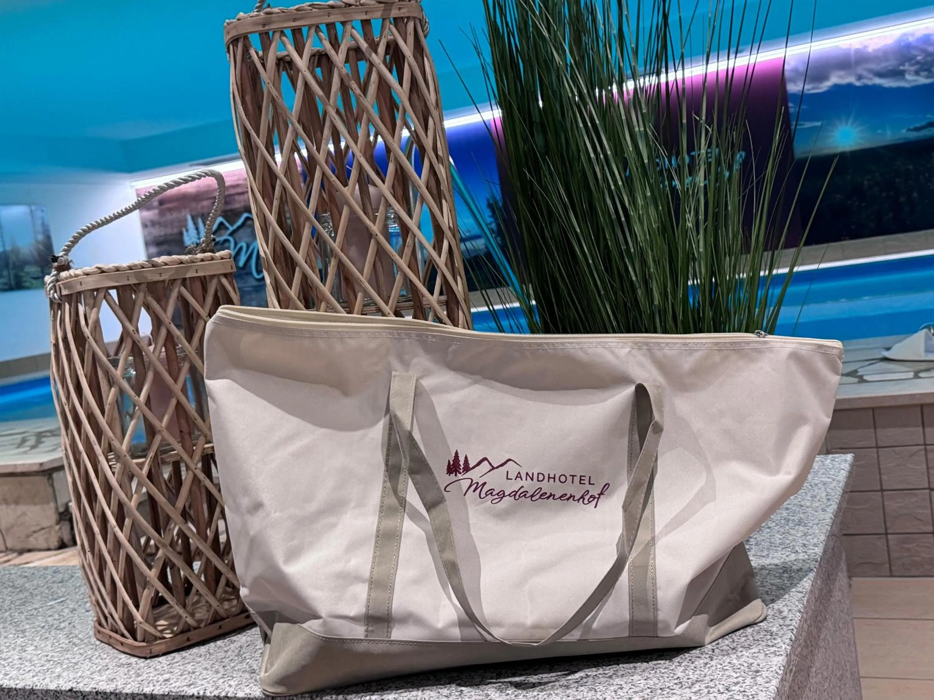 Pool view in Landhotel Magdalenenhof GbR