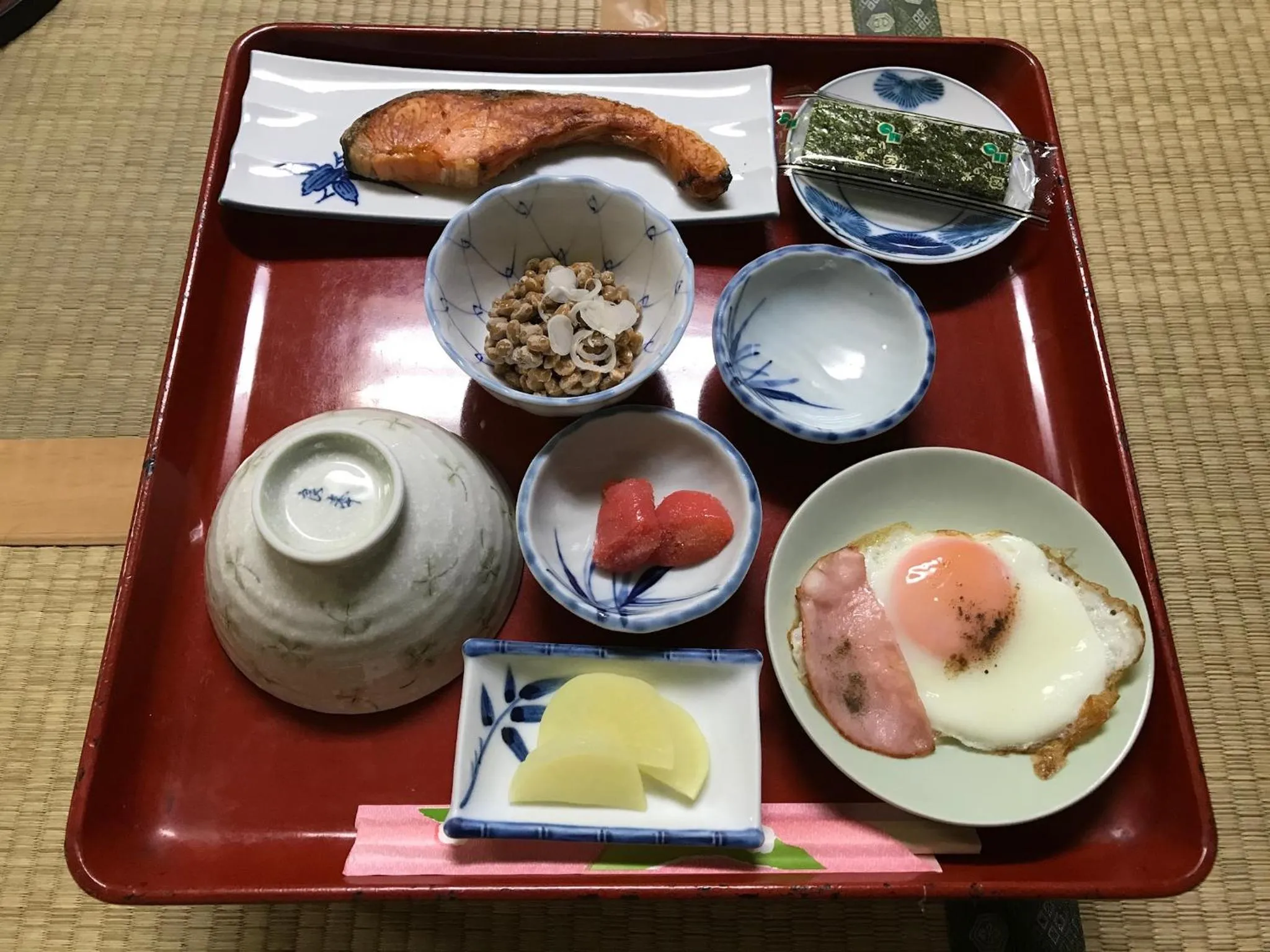 Food close-up in Niko Ryokan