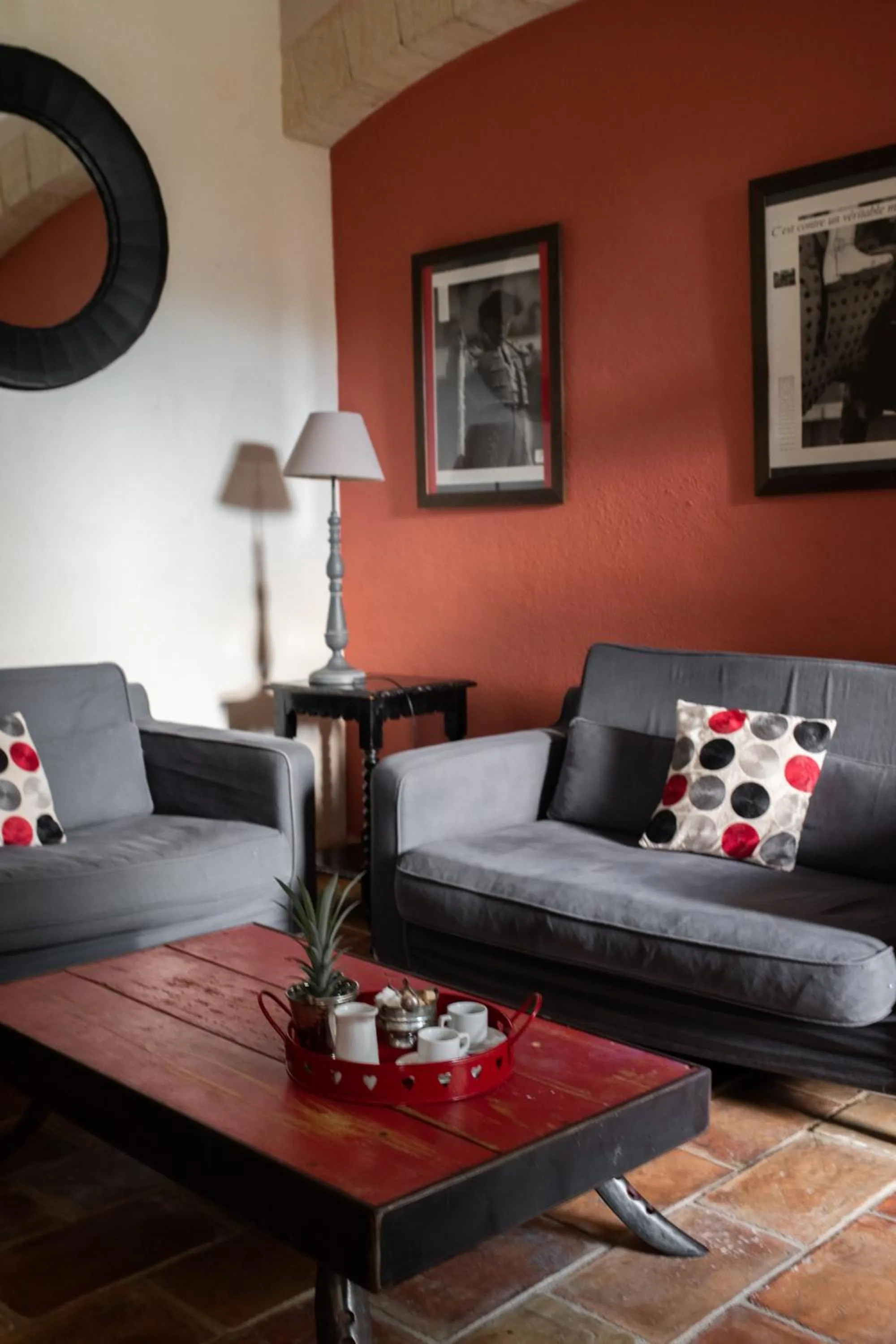 Living room in HOTEL et APPARTEMENTS DOMAINE DES CLOS - Teritoria