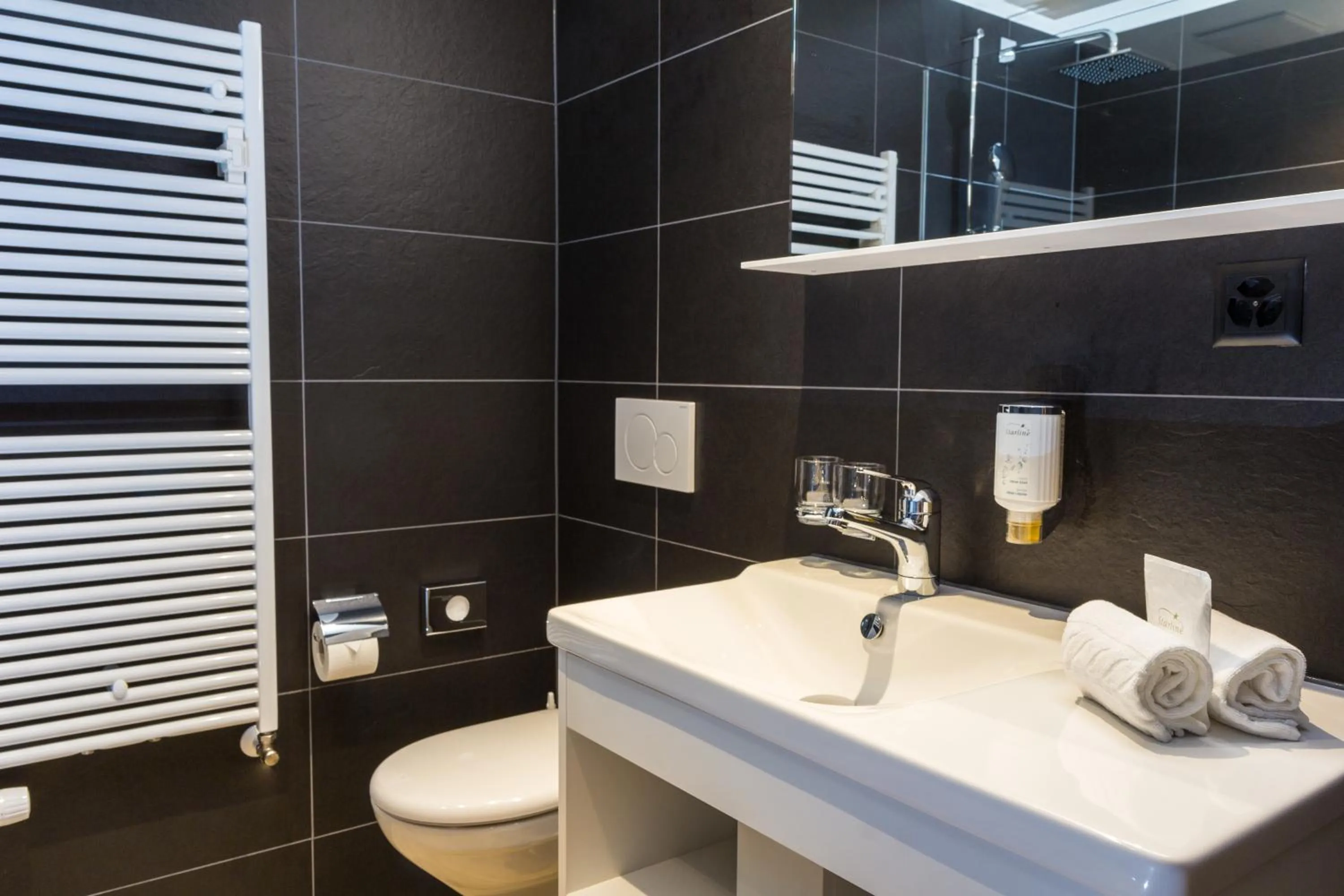 Shower in Hotel Bären