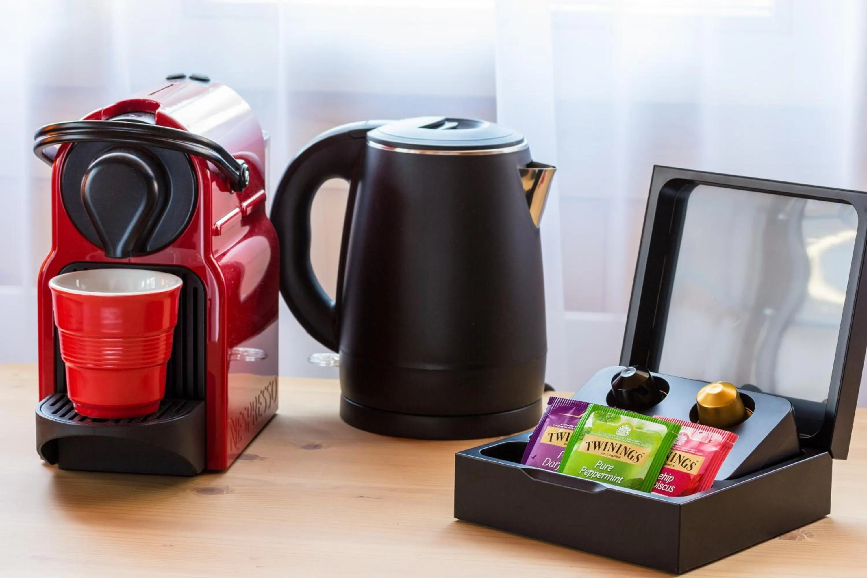 Coffee/tea facilities in Hotel Bären