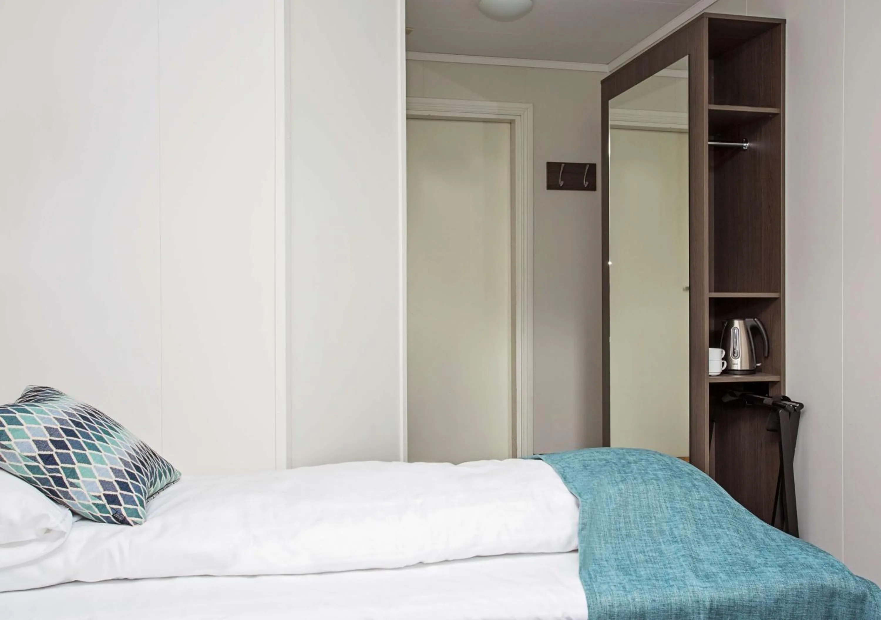 Bedroom, Bed in Scandic Leknes Lofoten