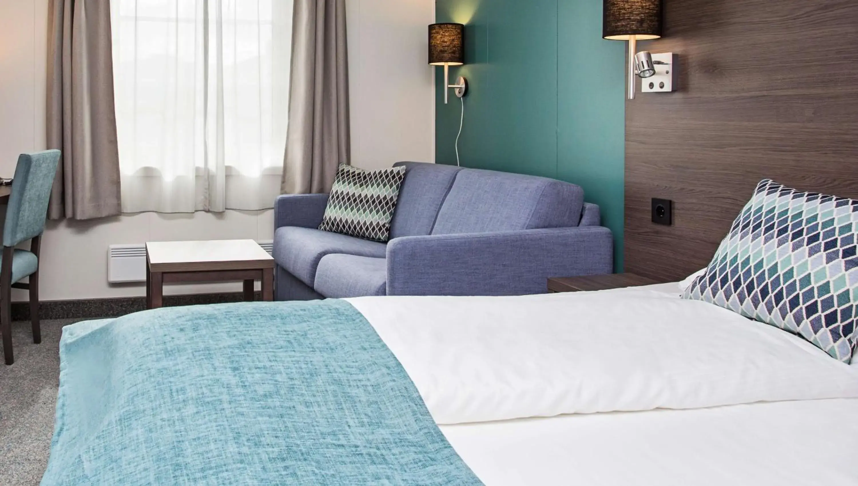Photo of the whole room, Bed in Scandic Leknes Lofoten Photo of the whole room, Bed in Scandic Leknes Lofoten