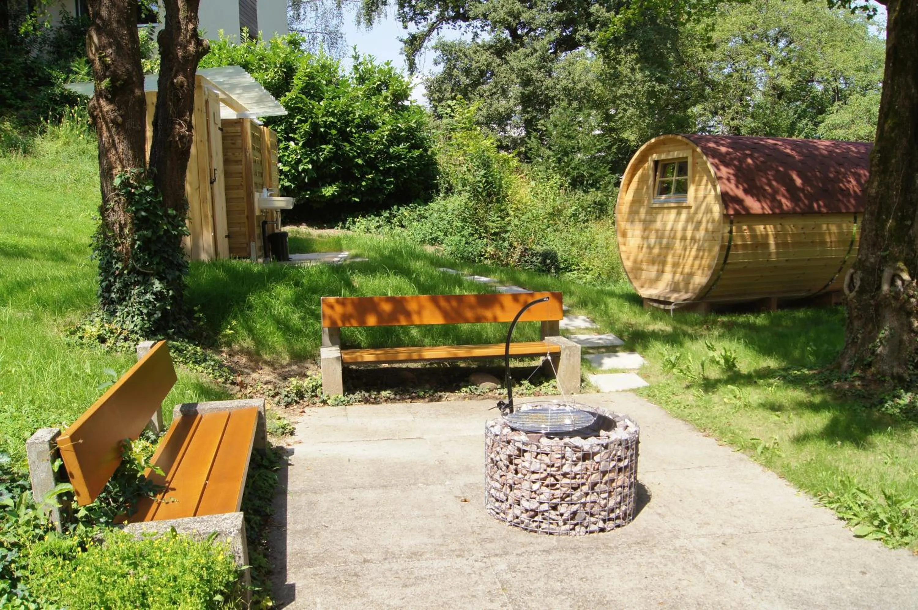 BBQ facilities in VitalBoutique Hotel Zurzacherhof