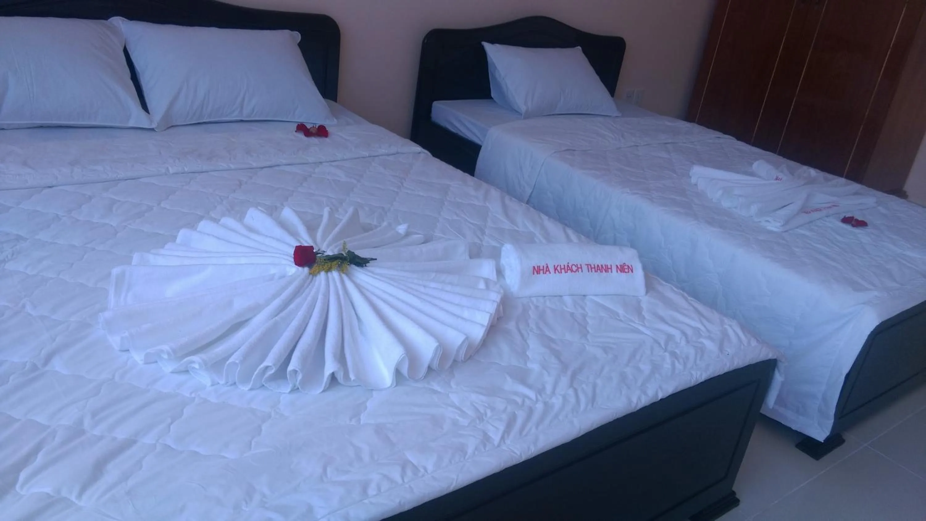 Bed in Thanh Nien Hotel - Vung Tau