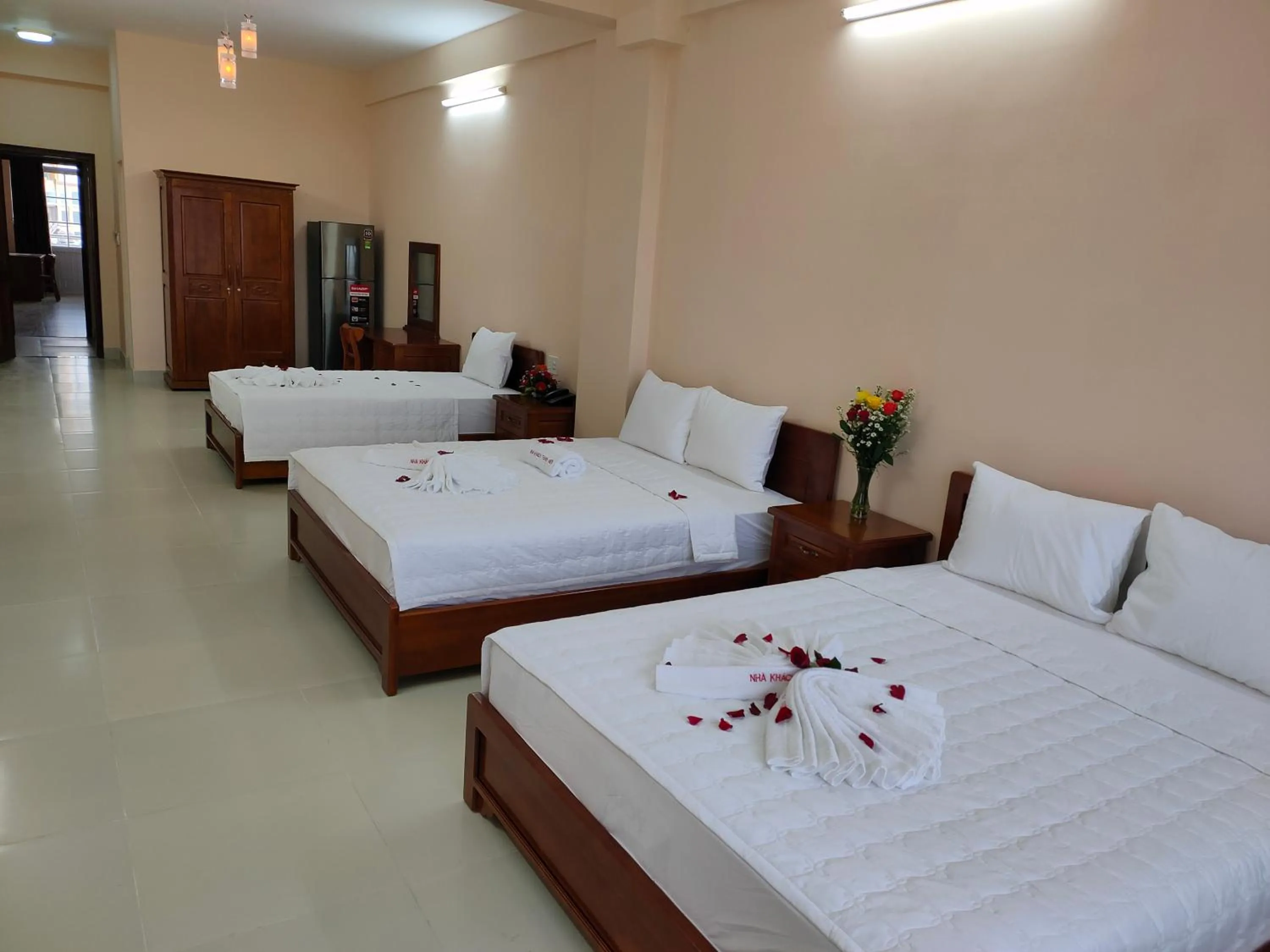 Bed in Thanh Nien Hotel - Vung Tau
