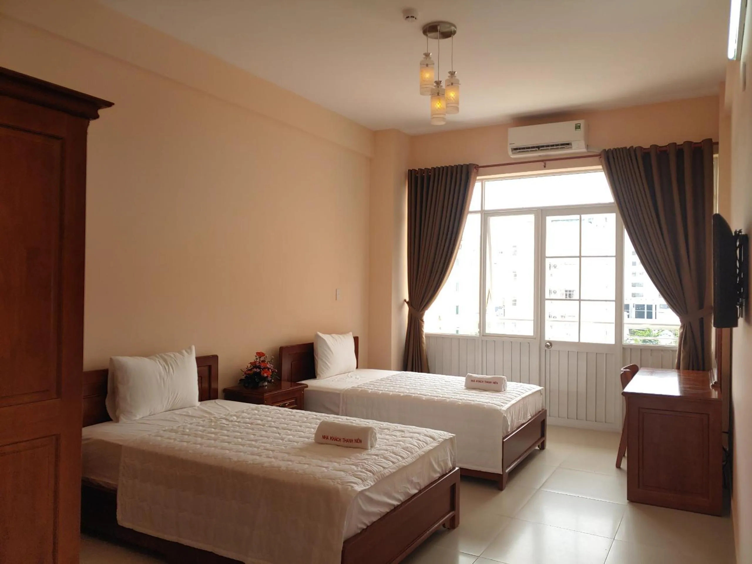 Bed in Thanh Nien Hotel - Vung Tau