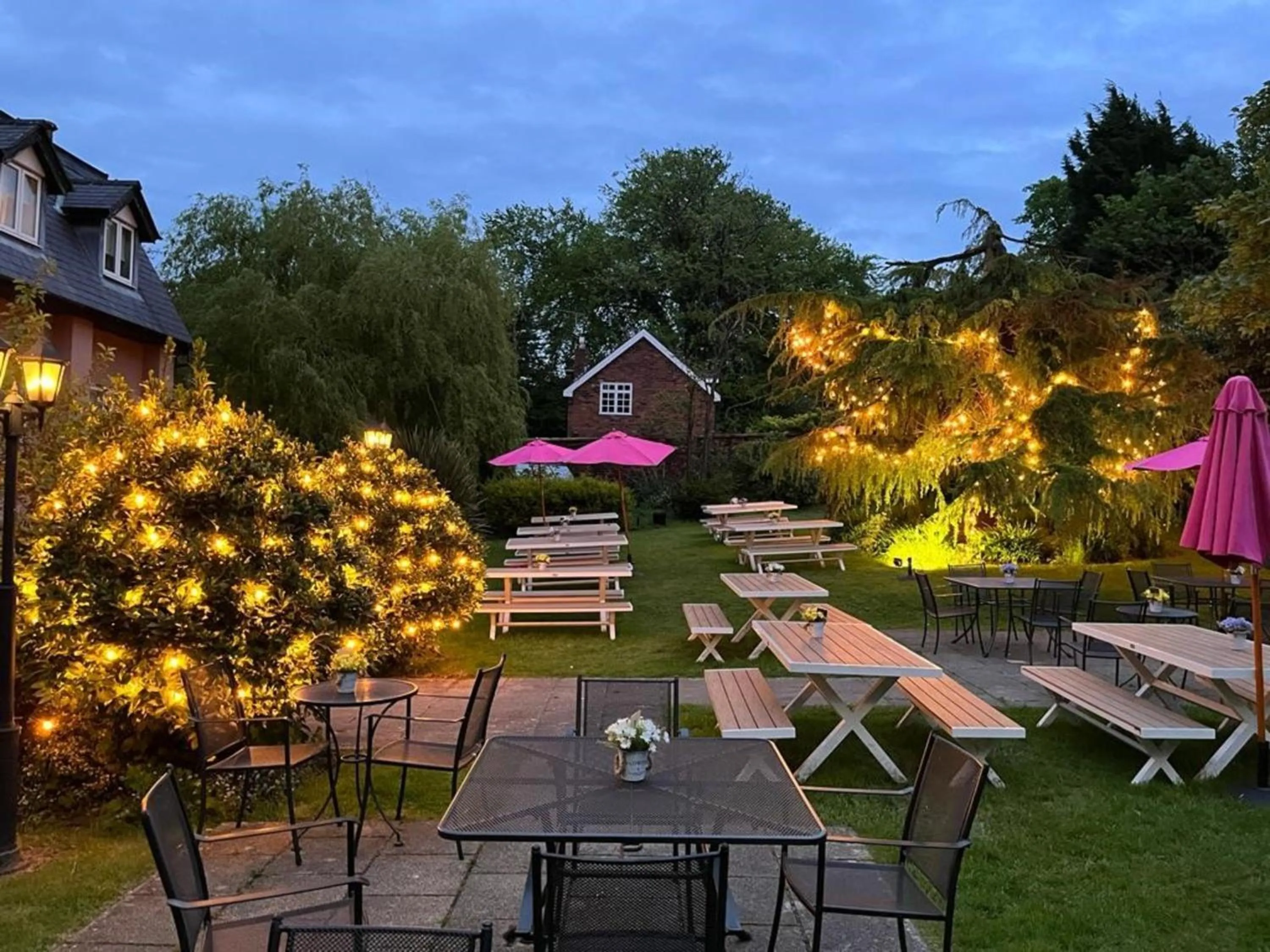 Garden in Alderley Edge Hotel