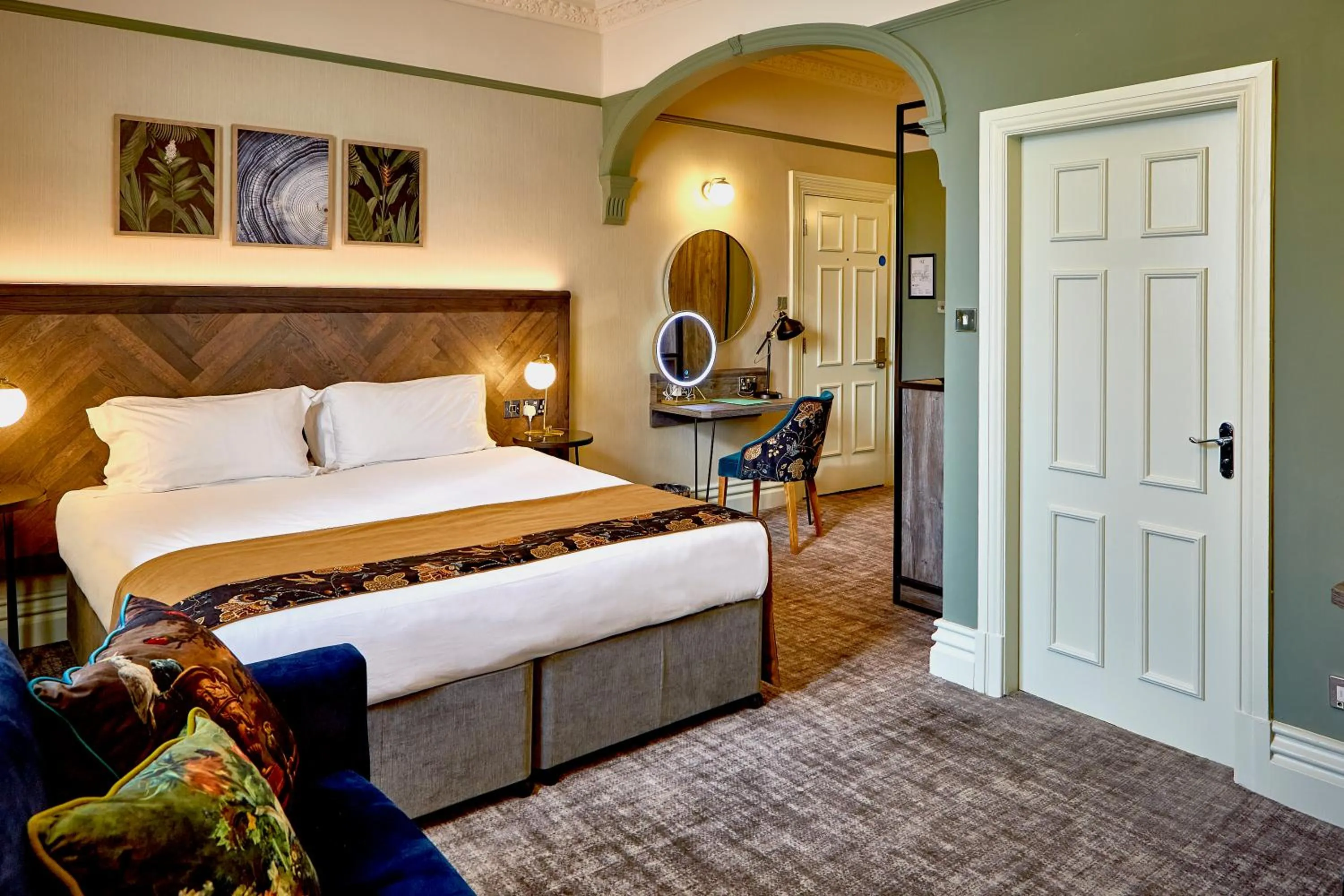 Bed in Alderley Edge Hotel