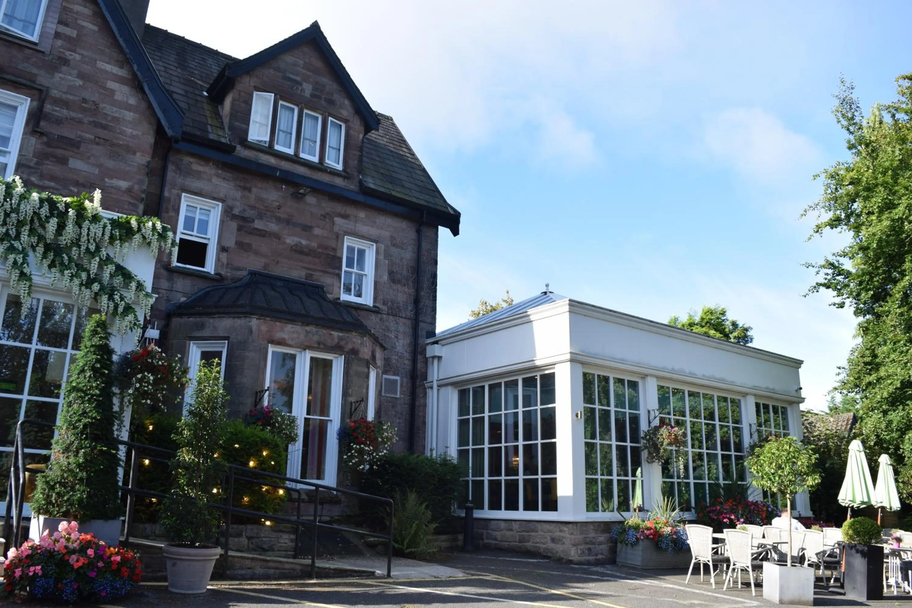 Property building in Alderley Edge Hotel