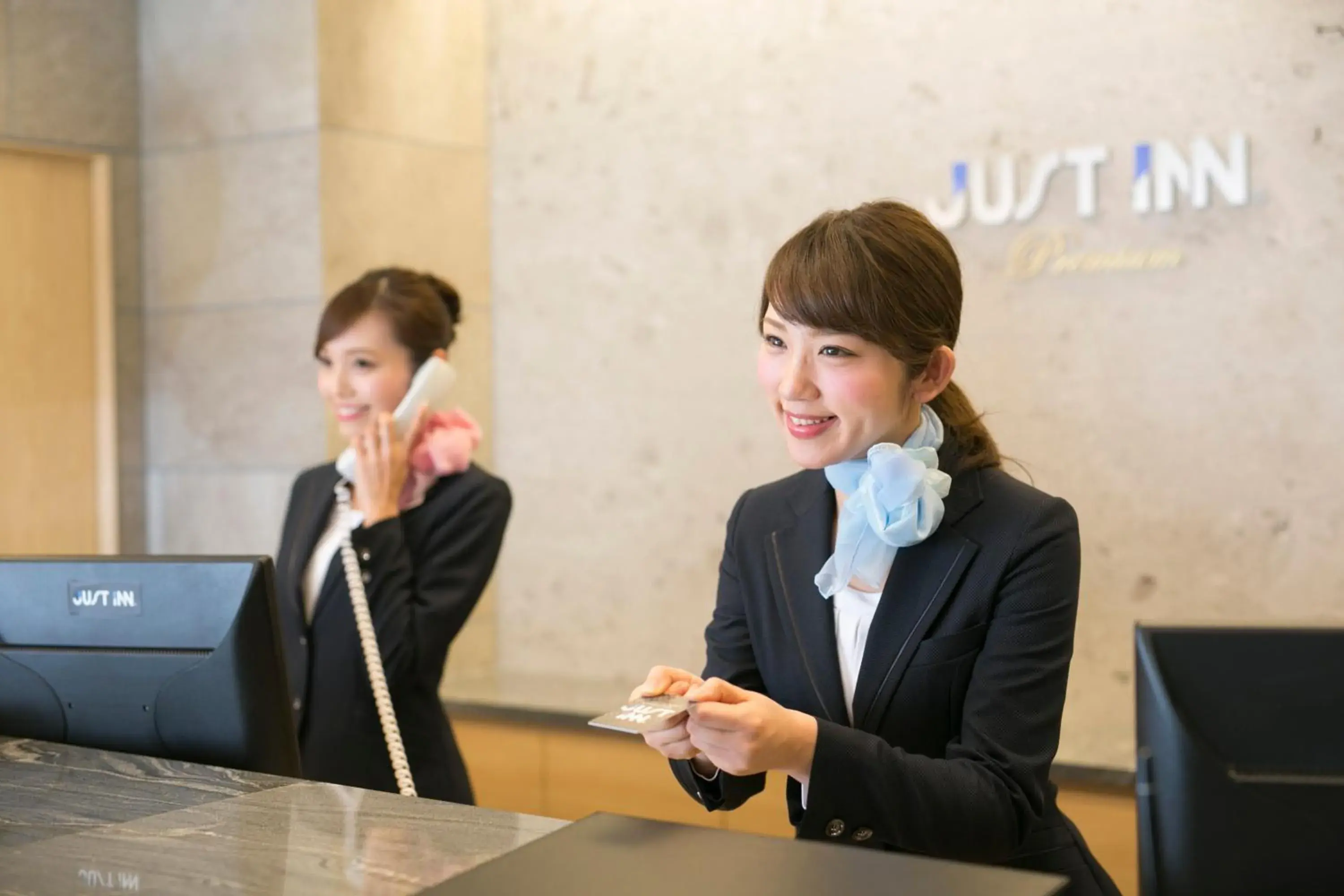 Lobby or reception in Just Inn Premium Nagoya Station Lobby or reception in Just Inn Premium Nagoya Station