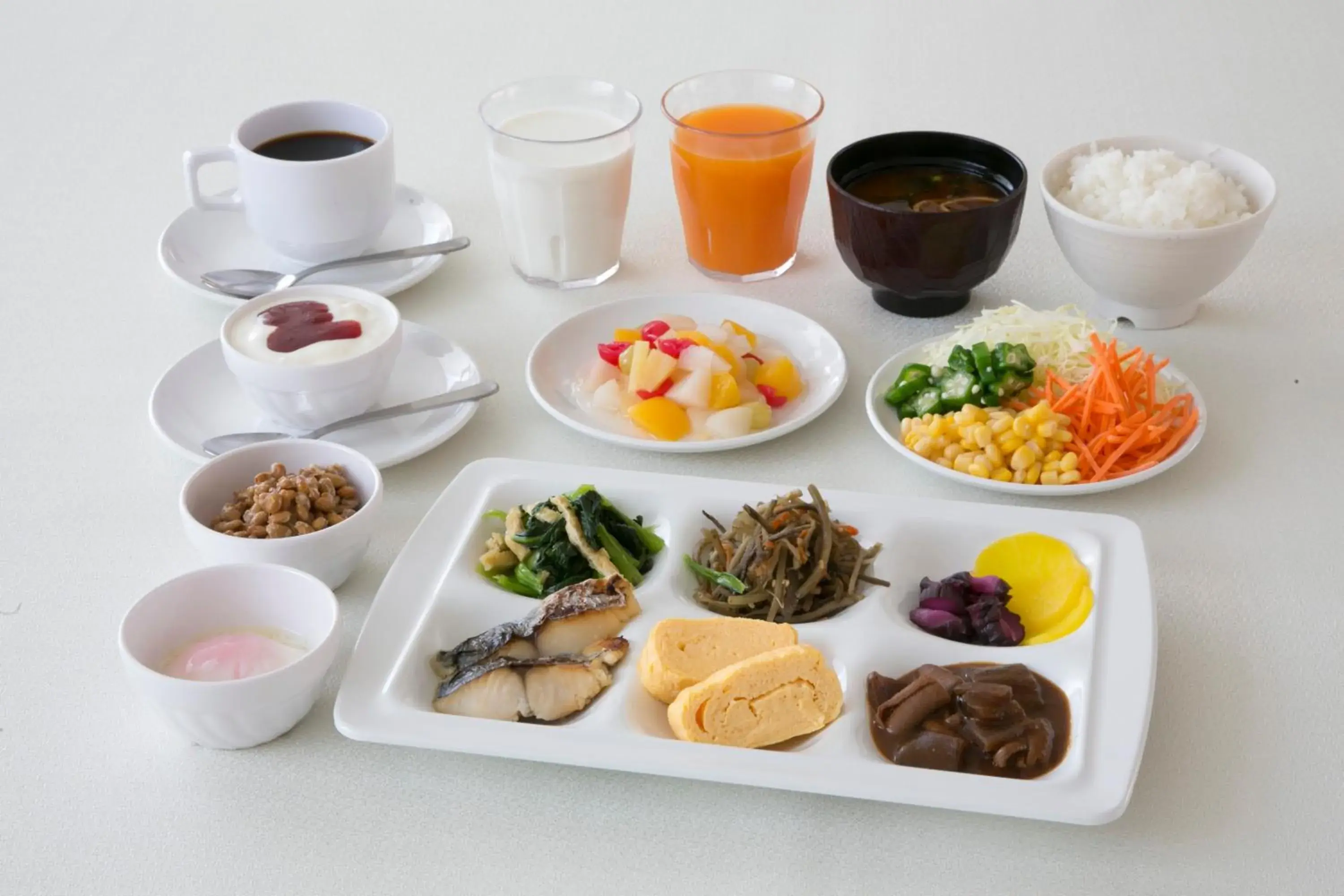 Buffet breakfast in Just Inn Premium Nagoya Station Buffet breakfast in Just Inn Premium Nagoya Station