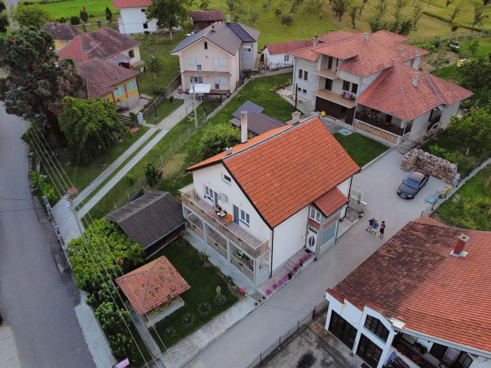 Bird's eye view in Djurdja Apartment