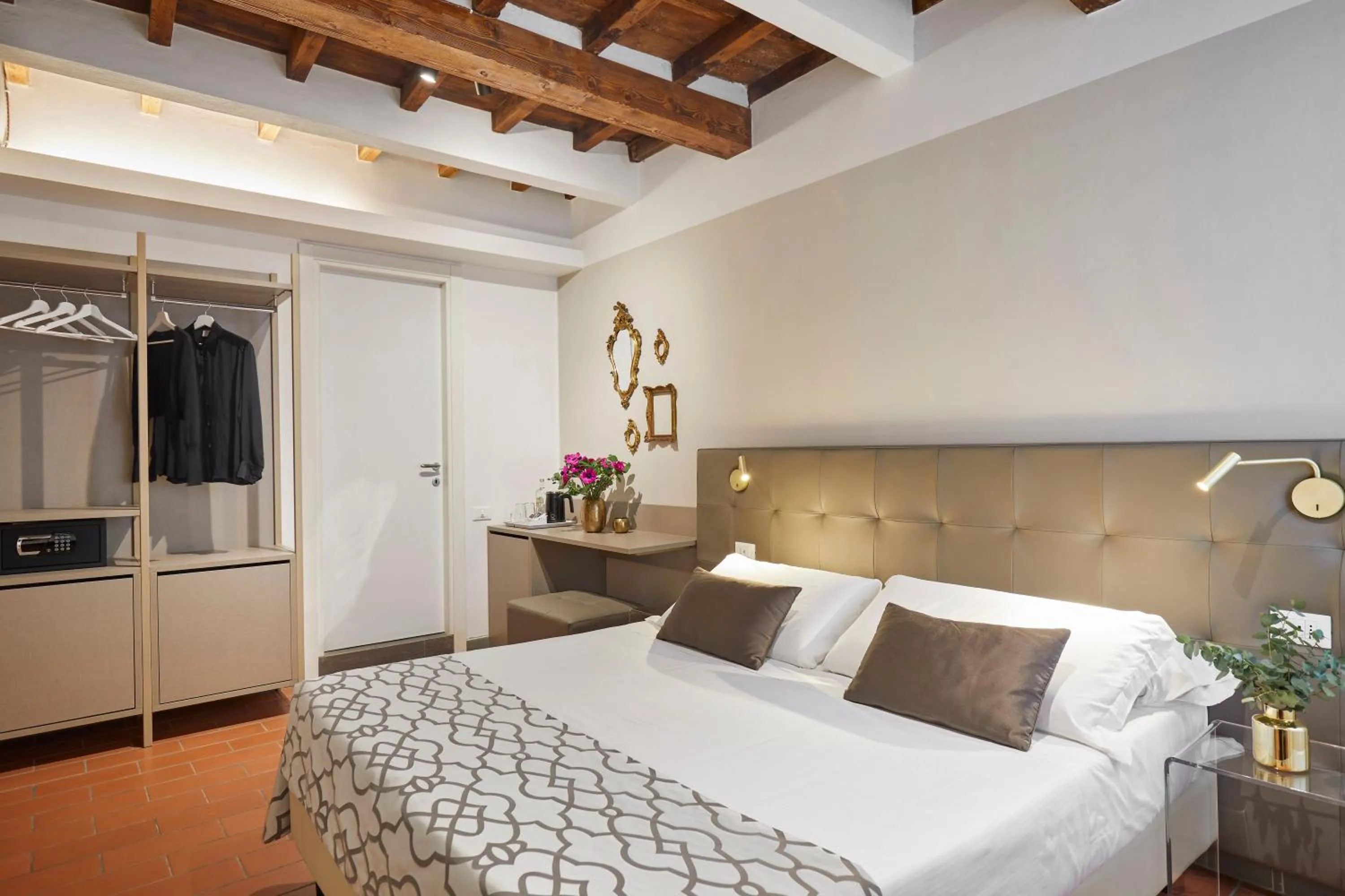 Bed in Sette Angeli Rooms