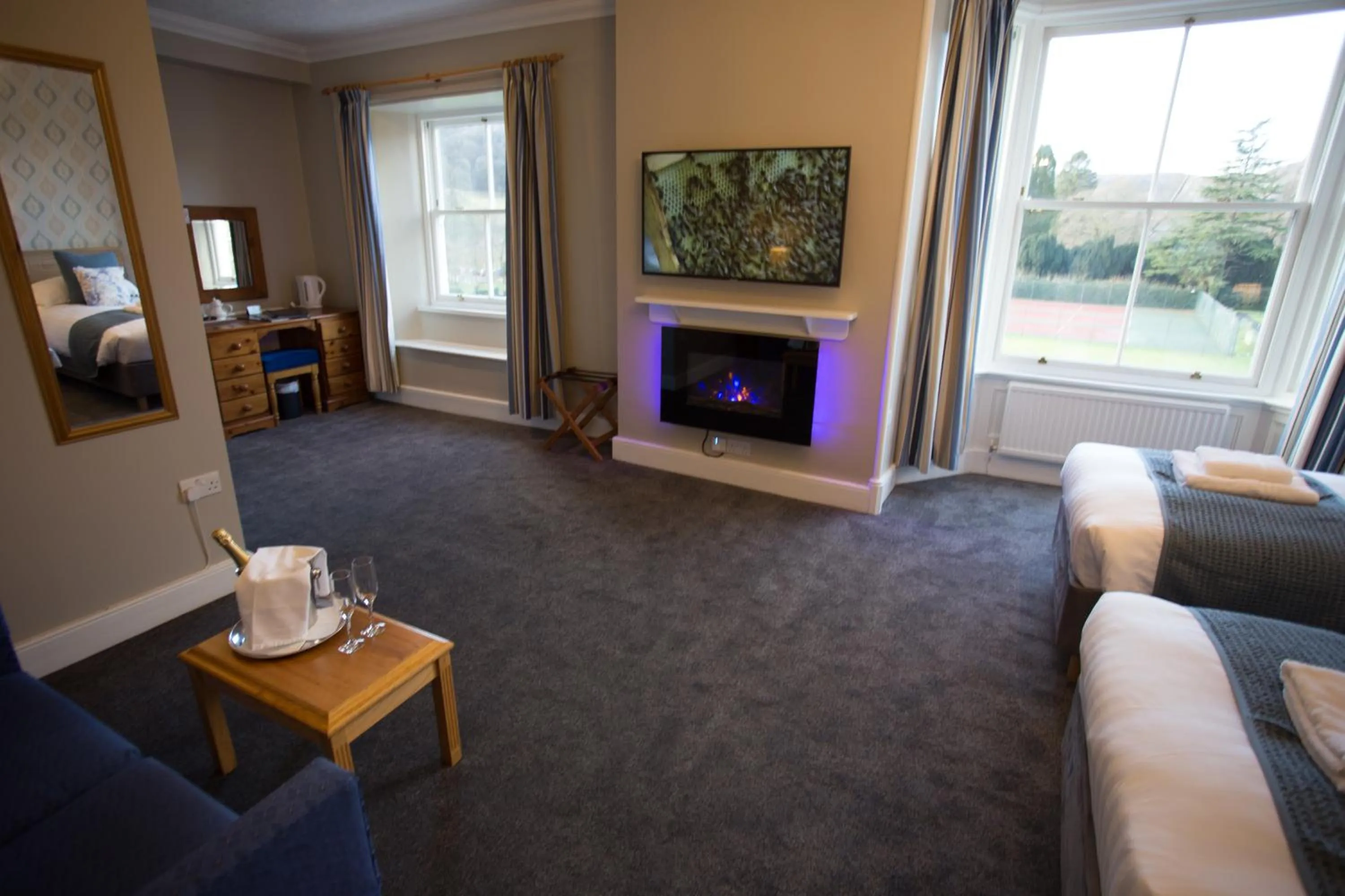 Bed in Brathay Lodge