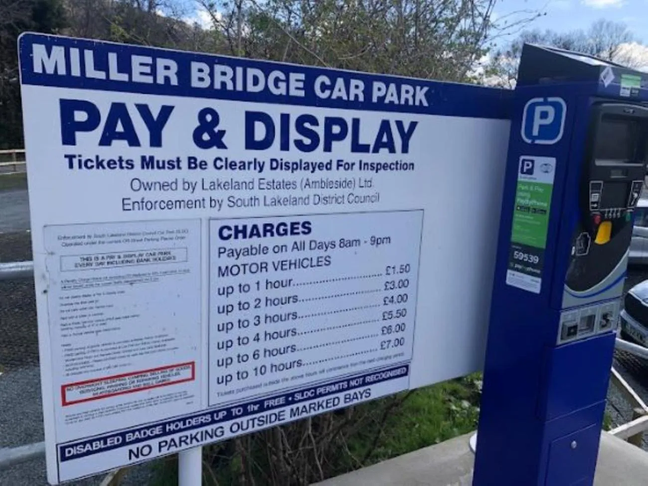 Parking in Brathay Lodge