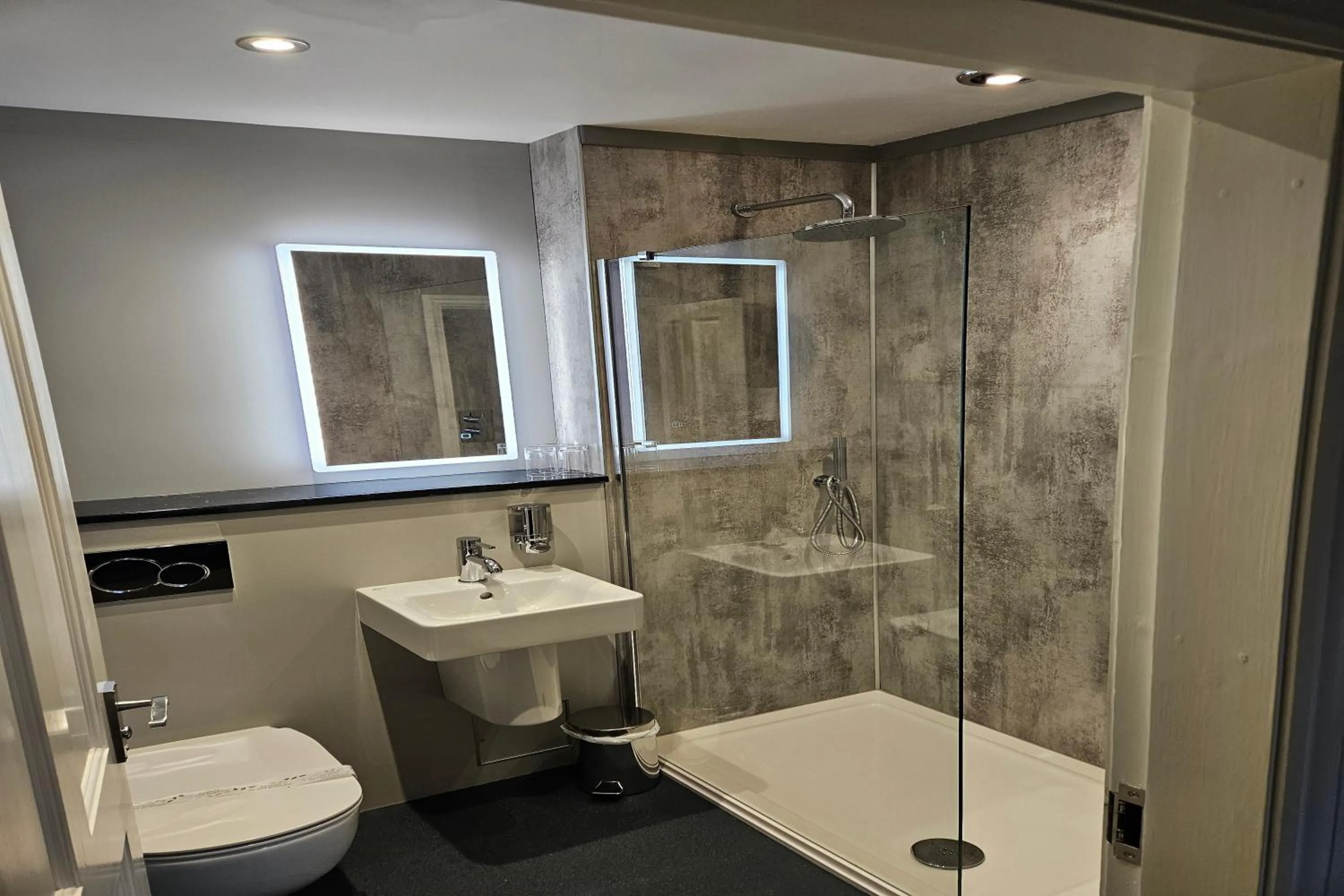 Shower in Brathay Lodge