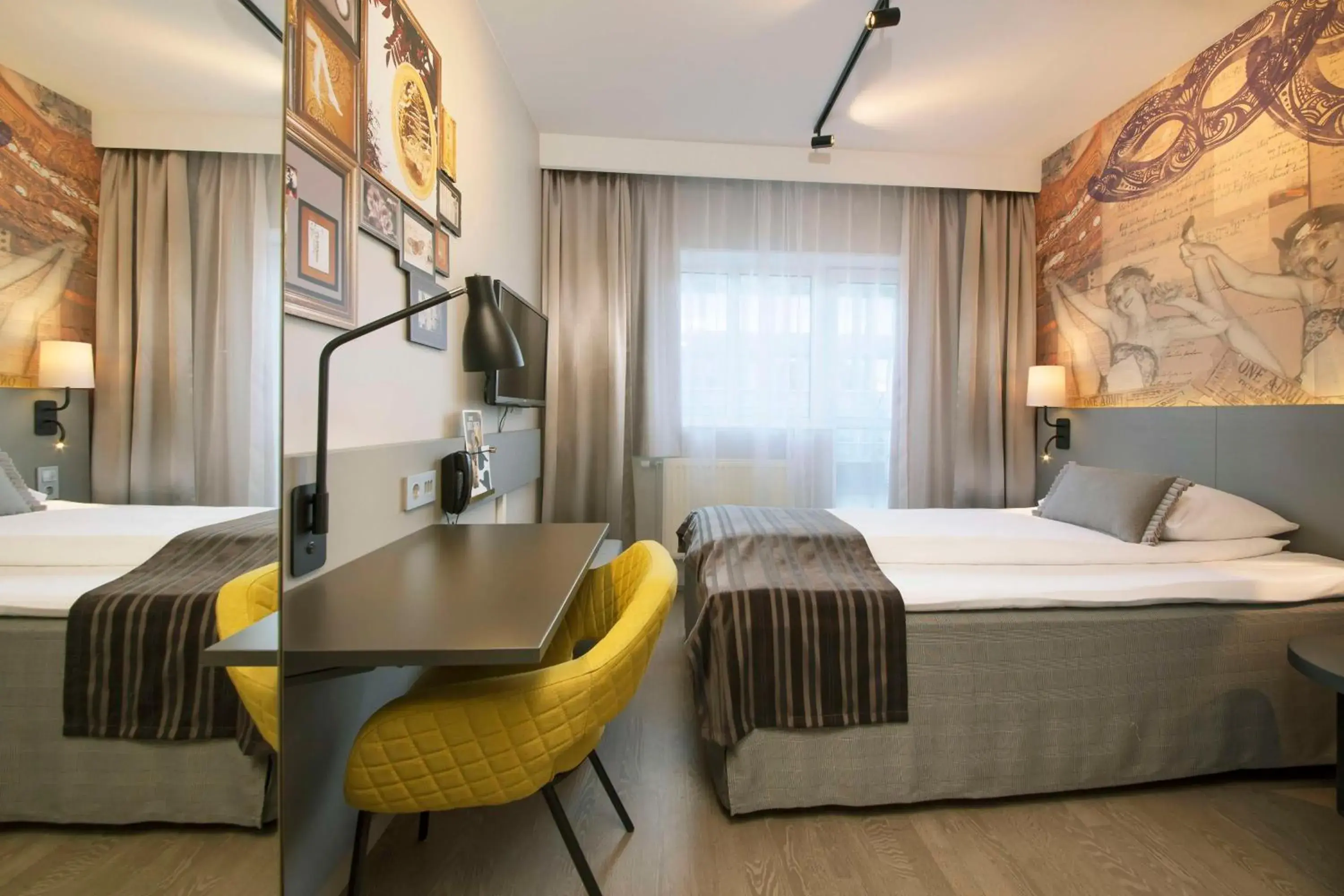 Bedroom, Bed in Scandic St. Olavs Plass Bedroom, Bed in Scandic St. Olavs Plass