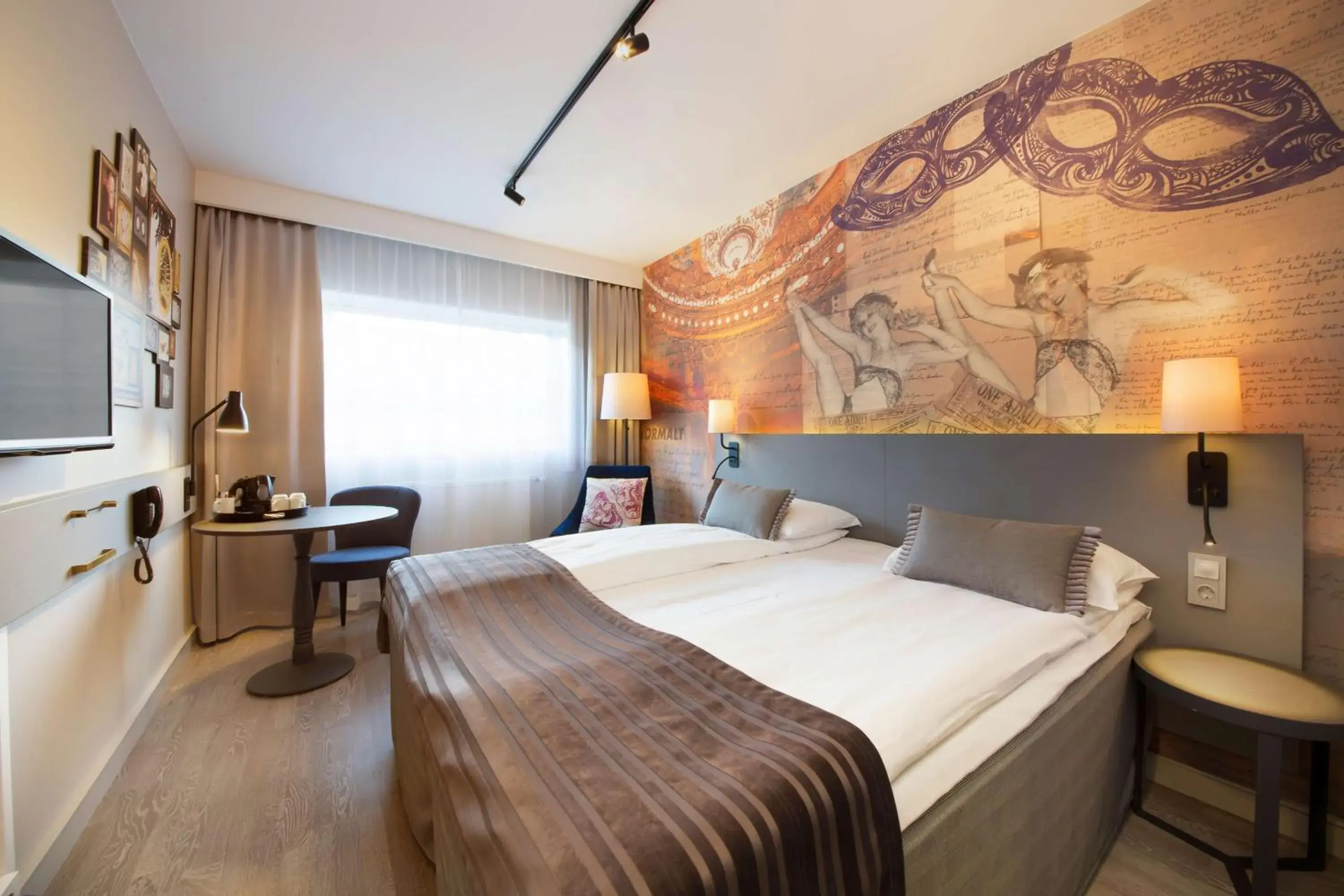 Bedroom, Bed in Scandic St. Olavs Plass Bedroom, Bed in Scandic St. Olavs Plass
