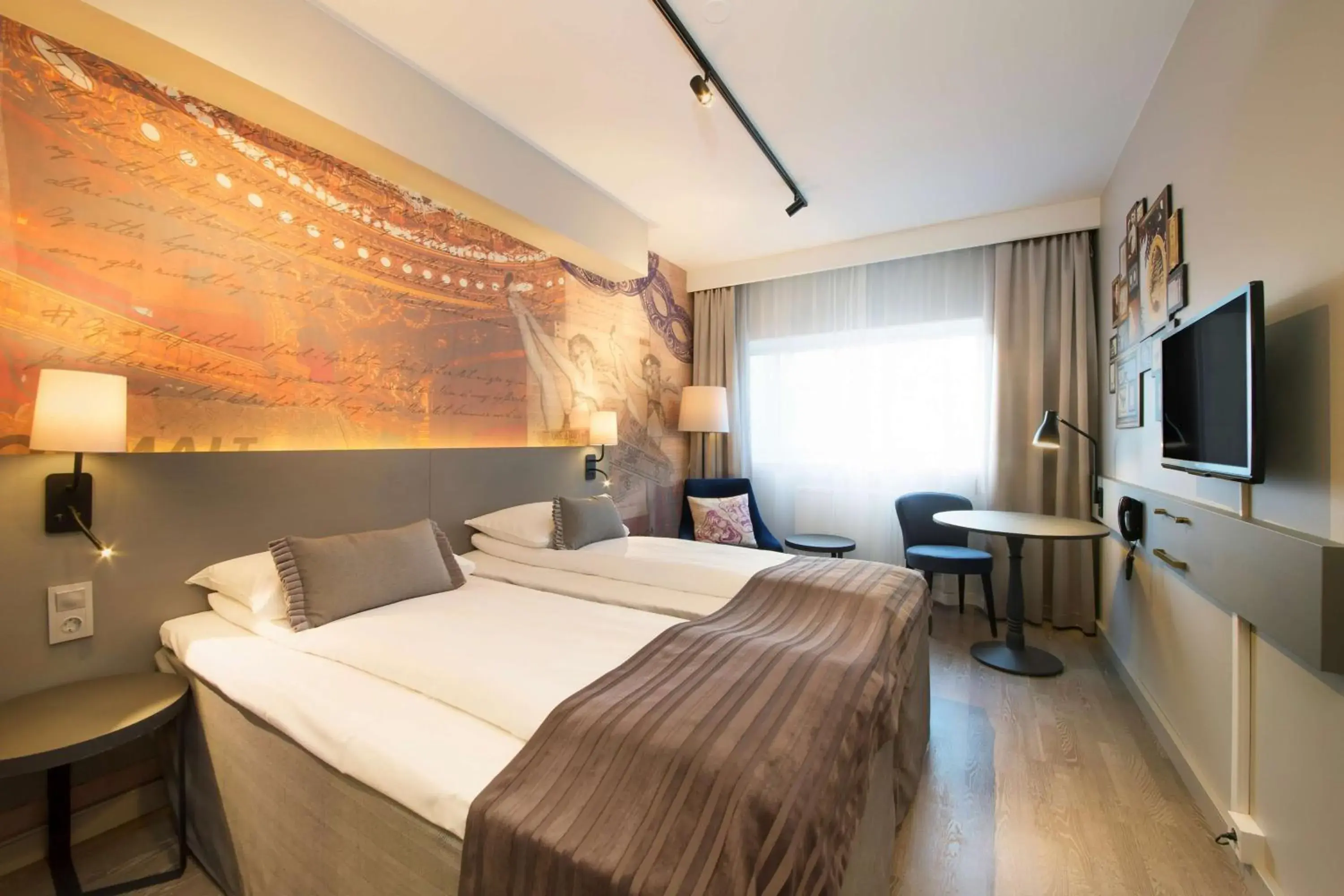 Photo of the whole room, Bed in Scandic St. Olavs Plass Photo of the whole room, Bed in Scandic St. Olavs Plass
