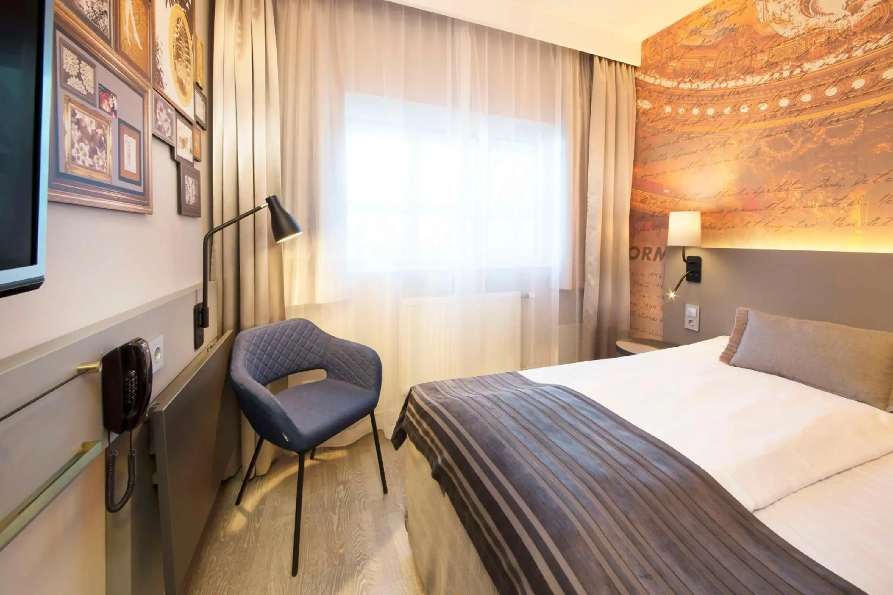 Bedroom, Bed in Scandic St. Olavs Plass Bedroom, Bed in Scandic St. Olavs Plass
