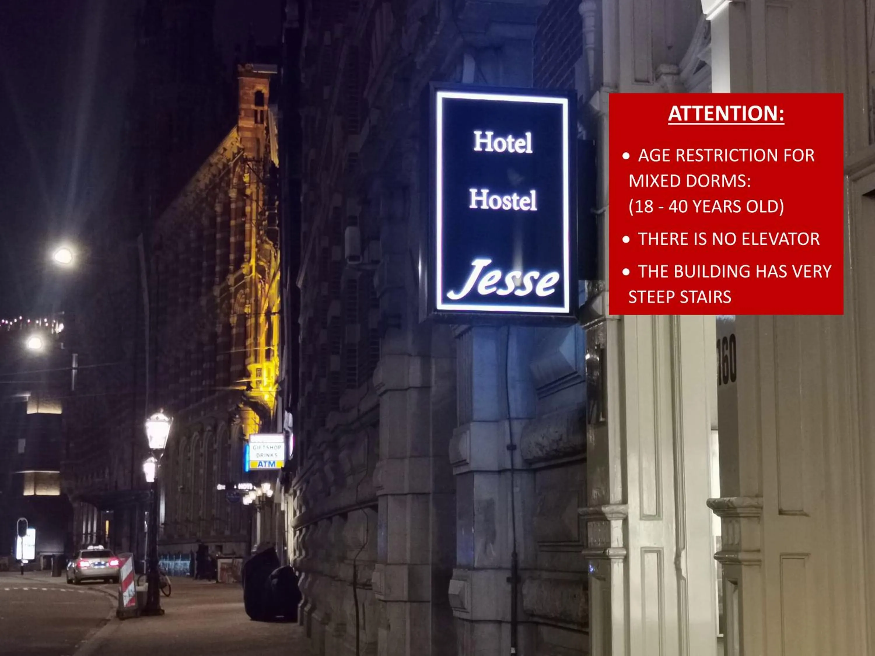 Logo/Certificate/Sign in Hotel Jesse