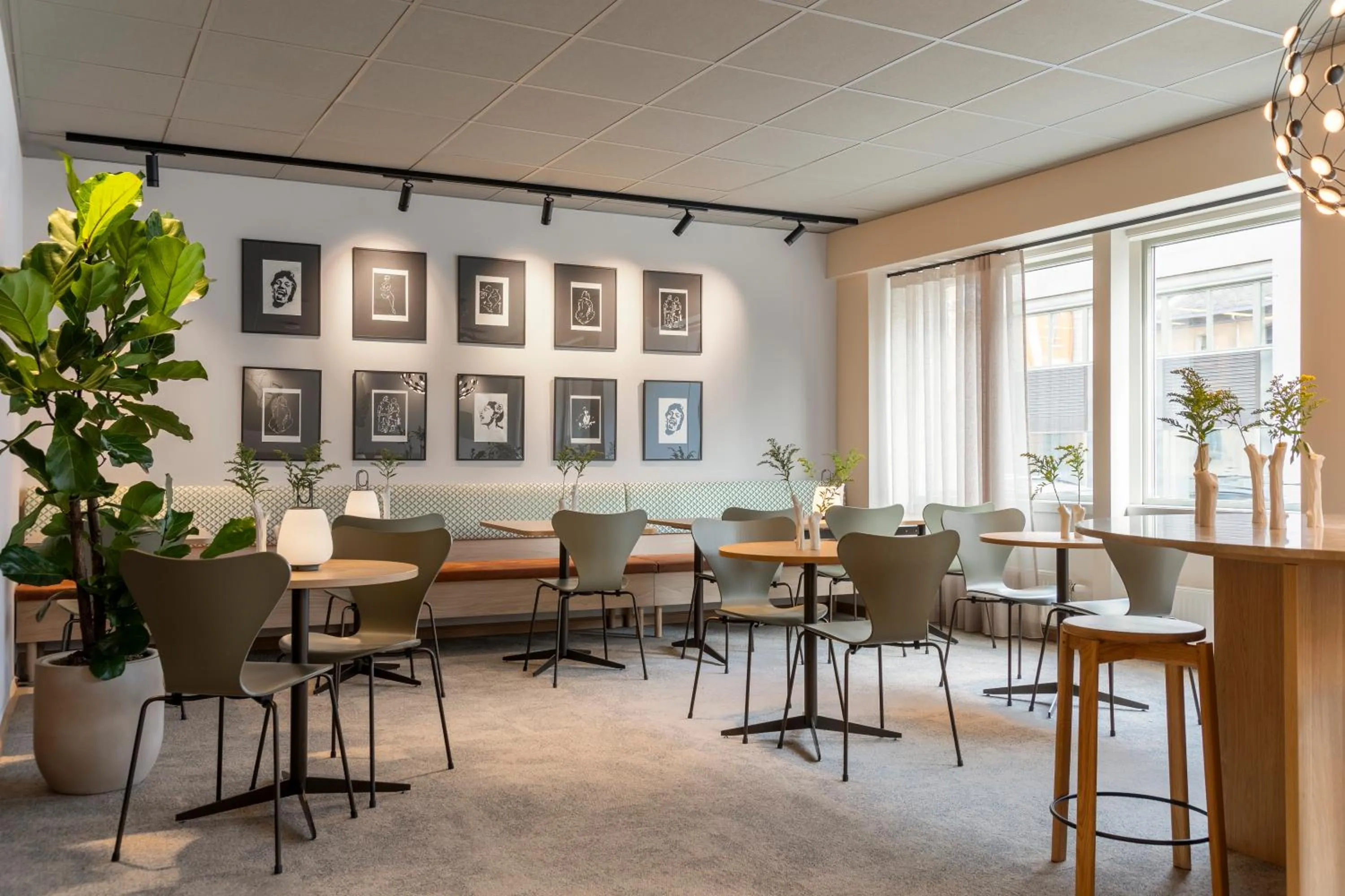 Lobby or reception in Comfort Hotel Park