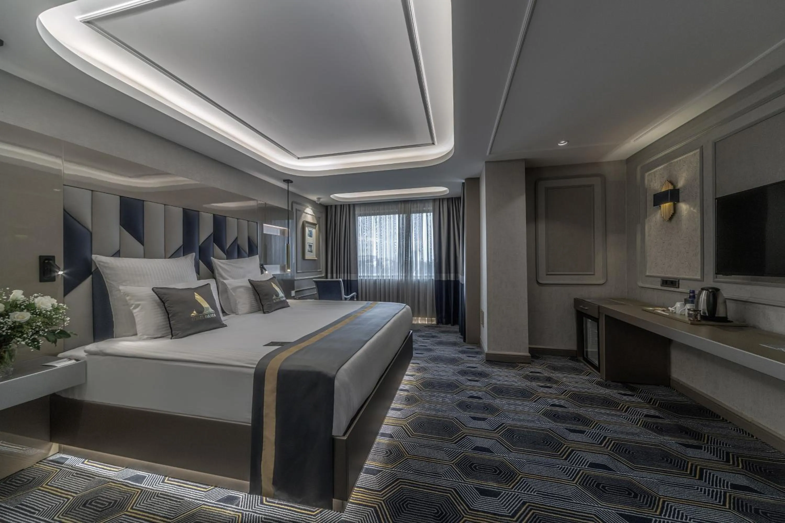 Bed in Altinel Ankara Hotel & Convention Center