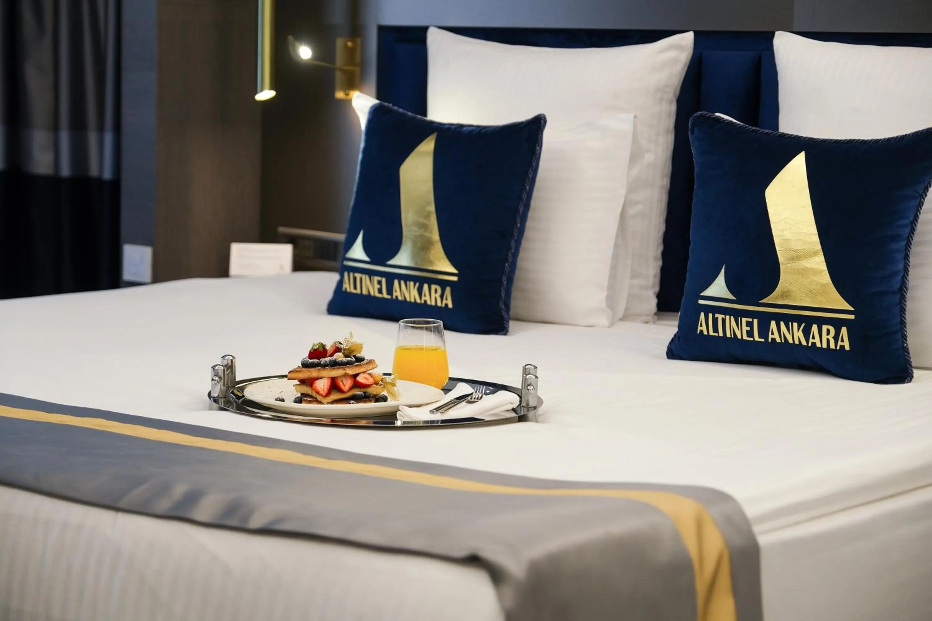 Bed in Altinel Ankara Hotel & Convention Center