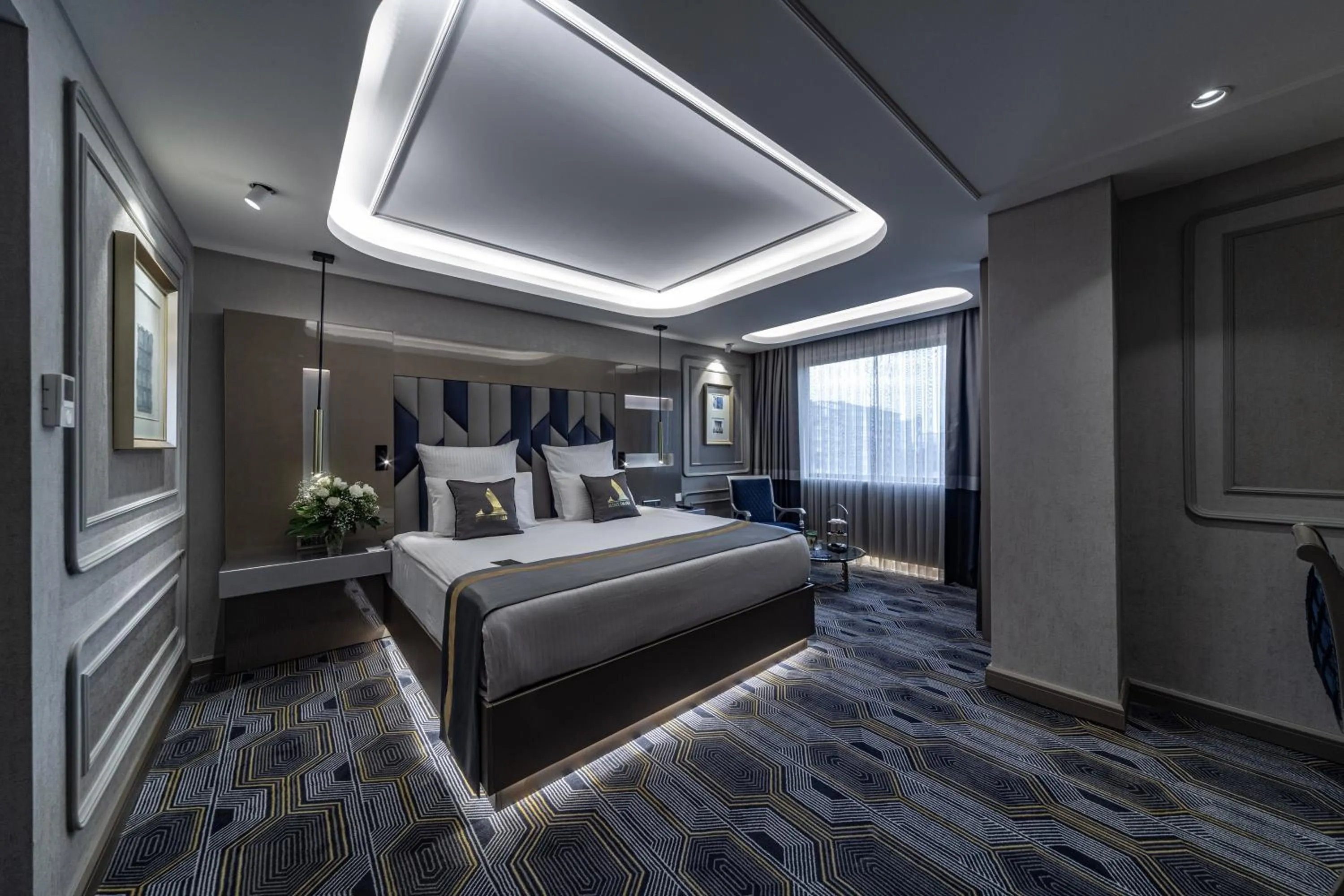 Bed in Altinel Ankara Hotel & Convention Center