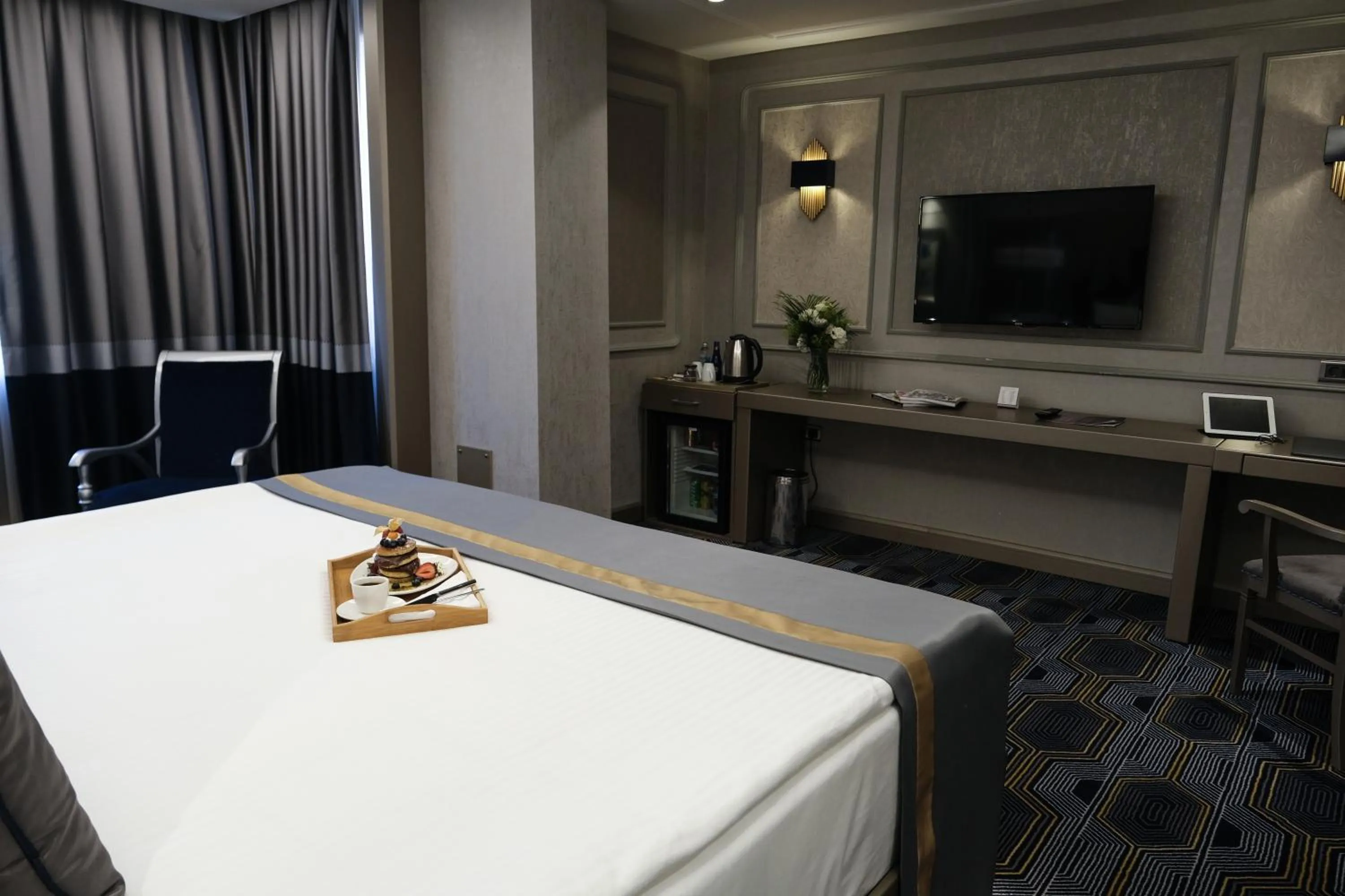 Bed in Altinel Ankara Hotel & Convention Center