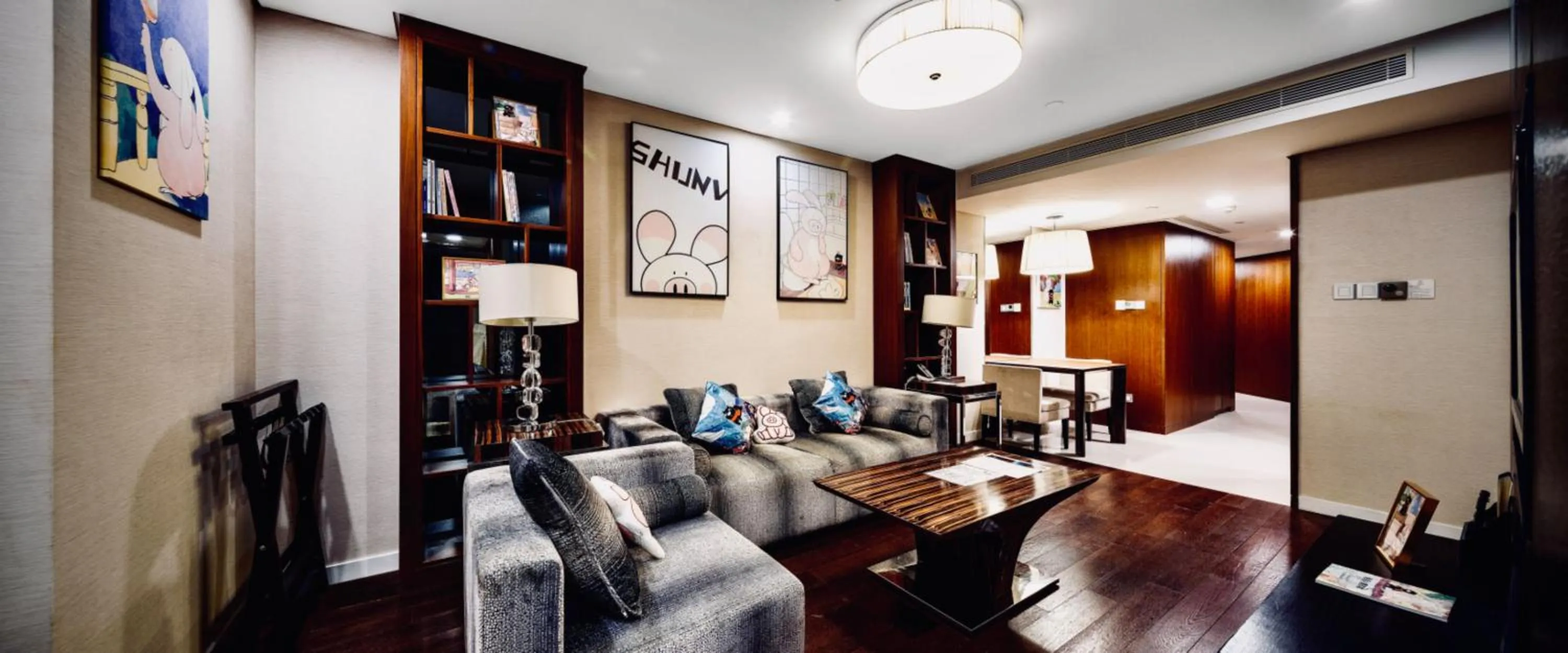 Living room in Ascott Huai Hai Road Shanghai, Xintiandi