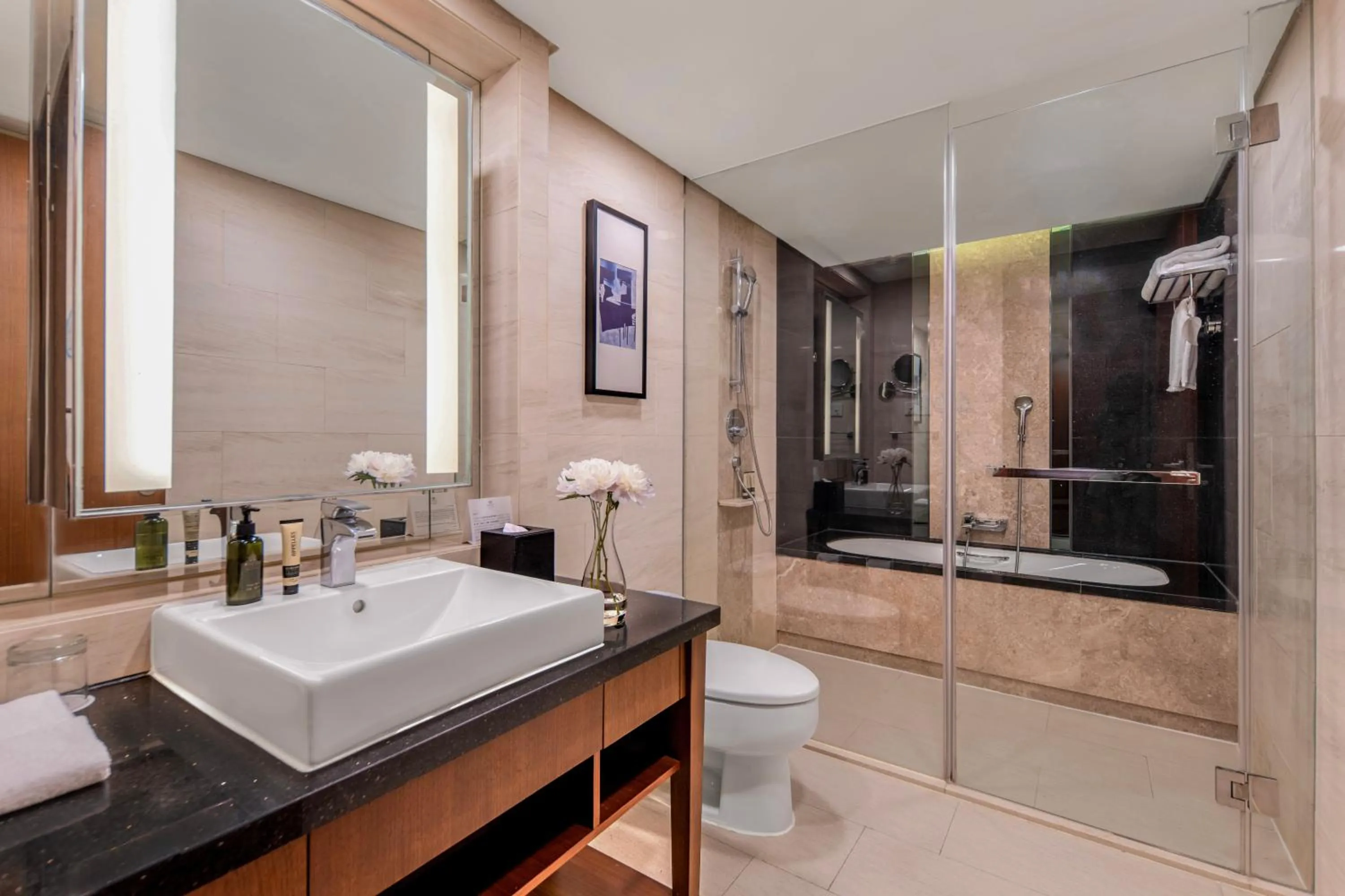 Toilet in Ascott Huai Hai Road Shanghai, Xintiandi