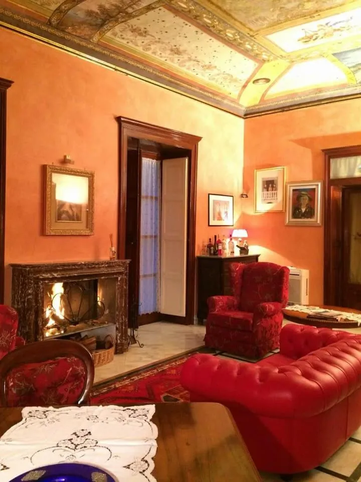 Lobby or reception in Palazzo Melluso LUXURY SUITE