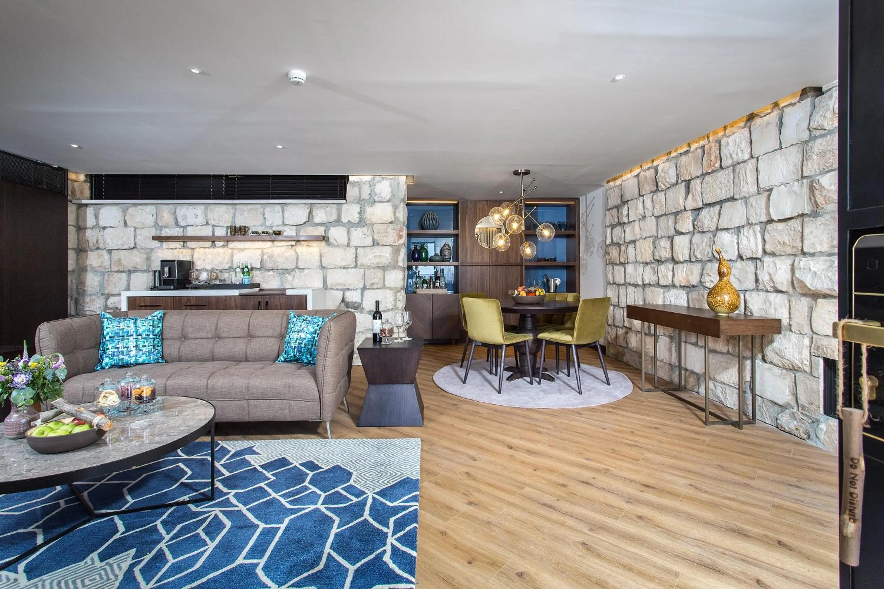 Living room in Mizpe Hayamim by Isrotel Exclusive