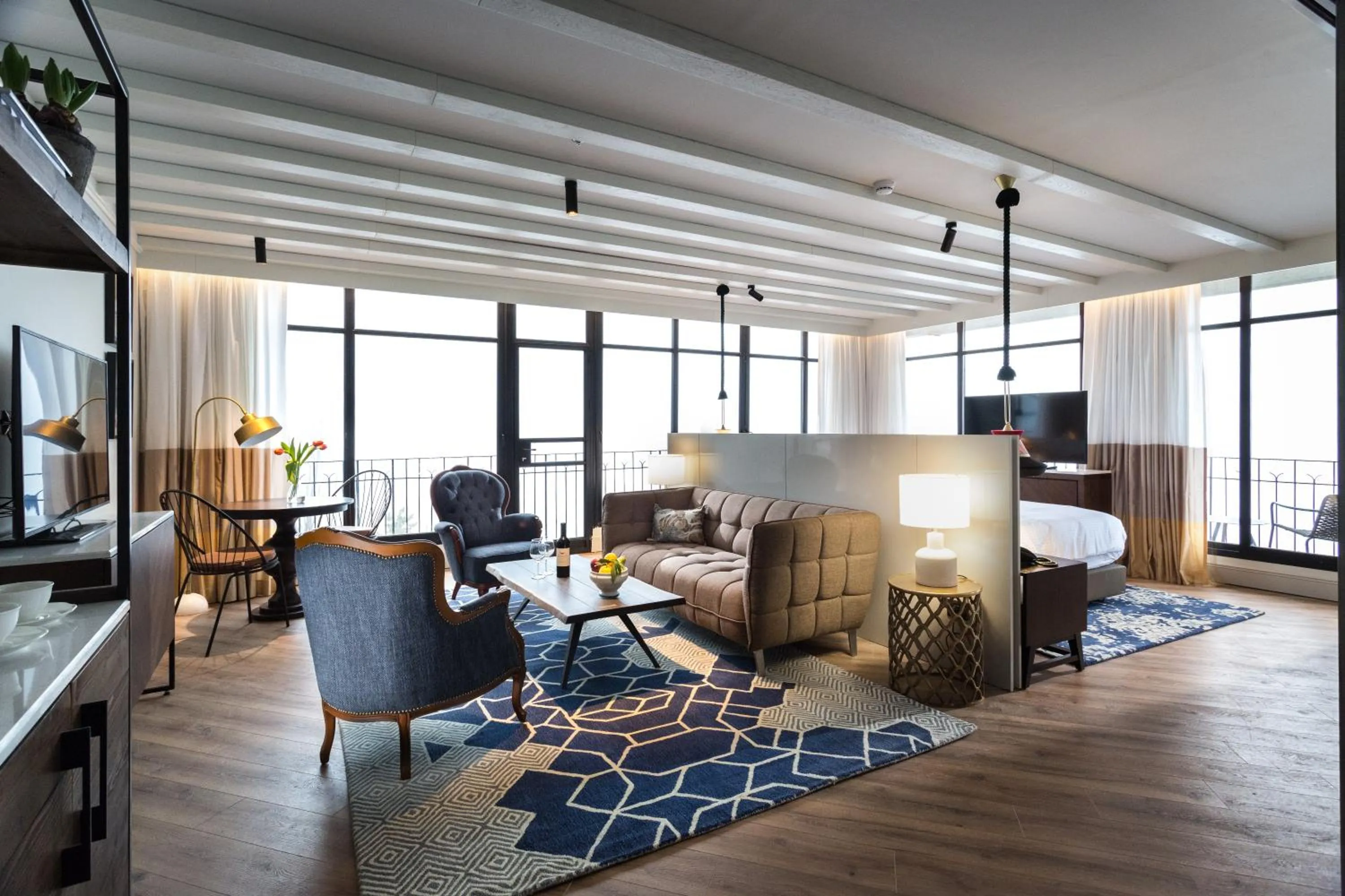 Living room in Mizpe Hayamim by Isrotel Exclusive