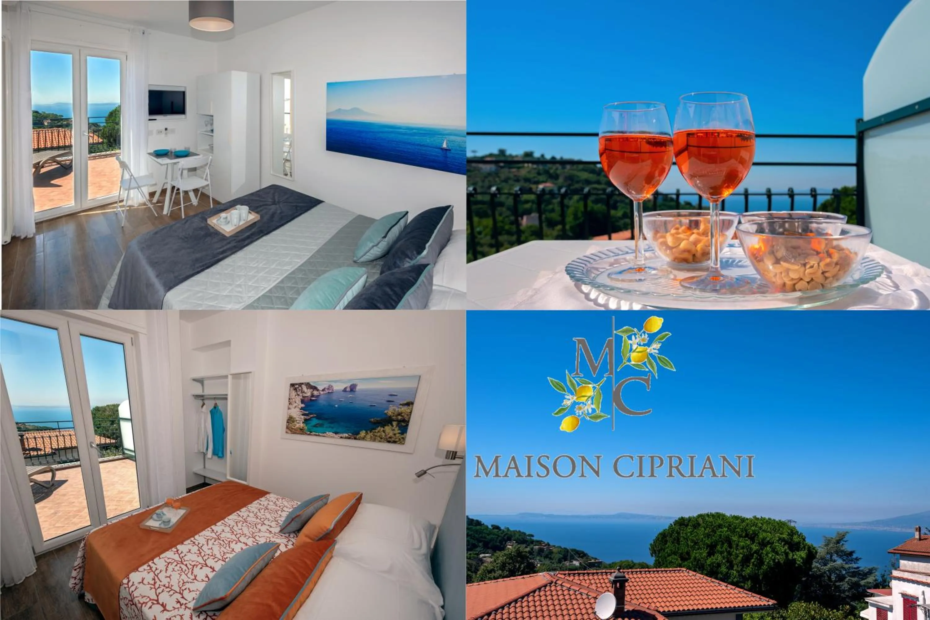 Bedroom in Maison Cipriani