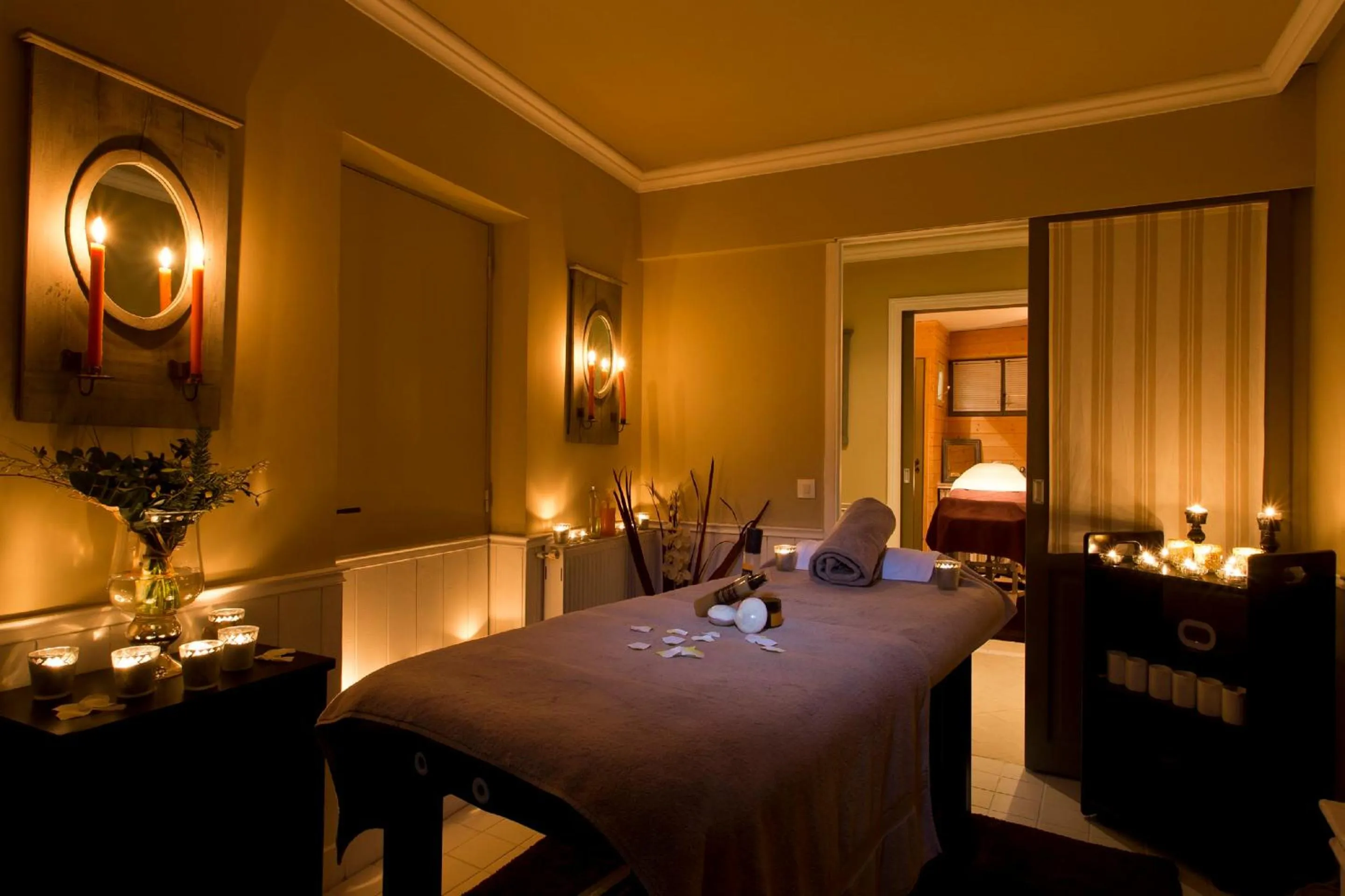 Massage in Château de Courban and Spa Nuxe