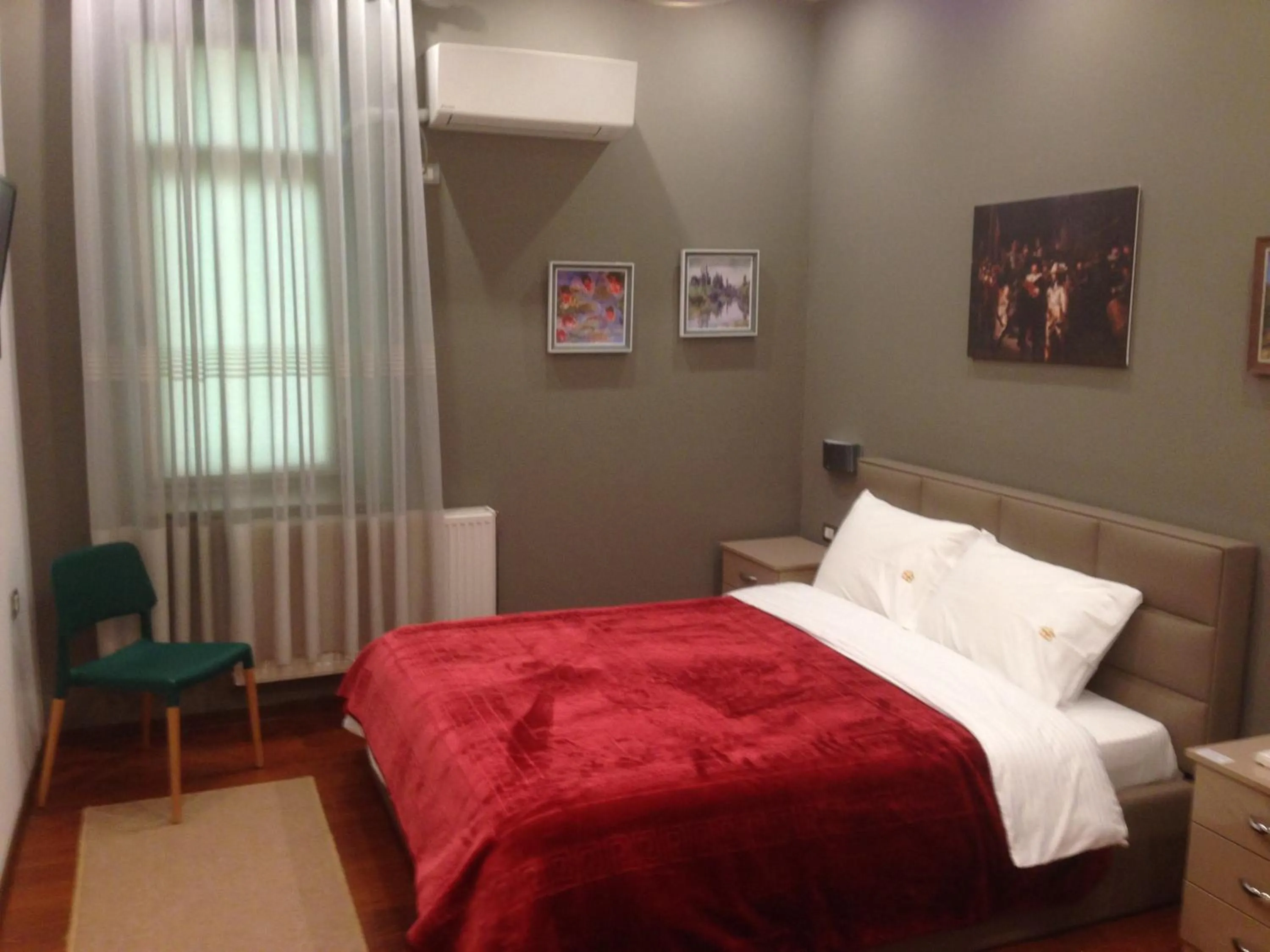 Bed in Hotel Bujtina Bicolli