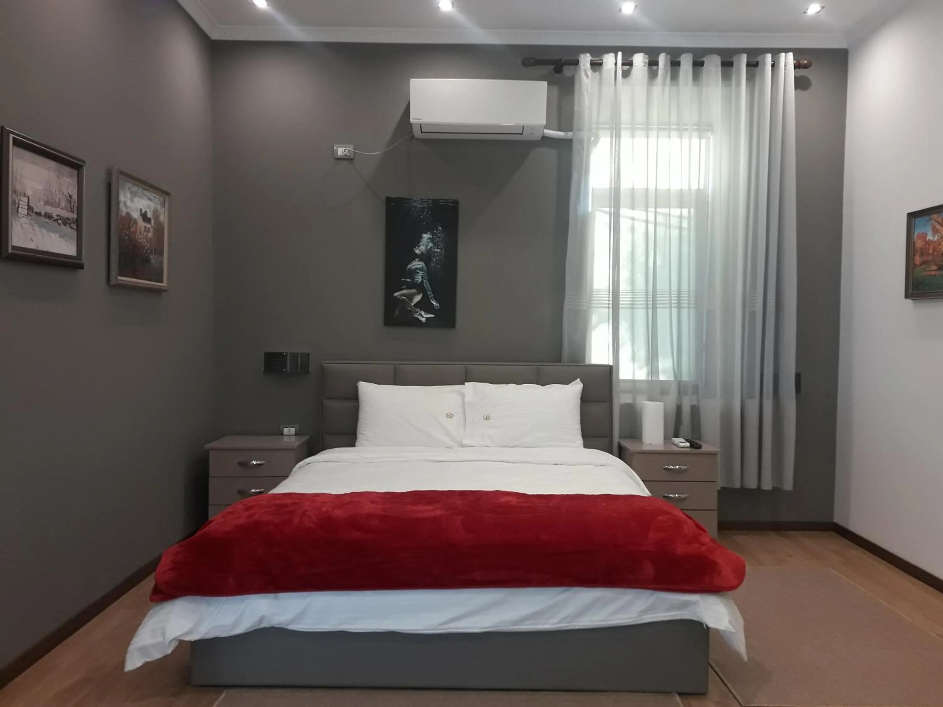 Bed in Hotel Bujtina Bicolli
