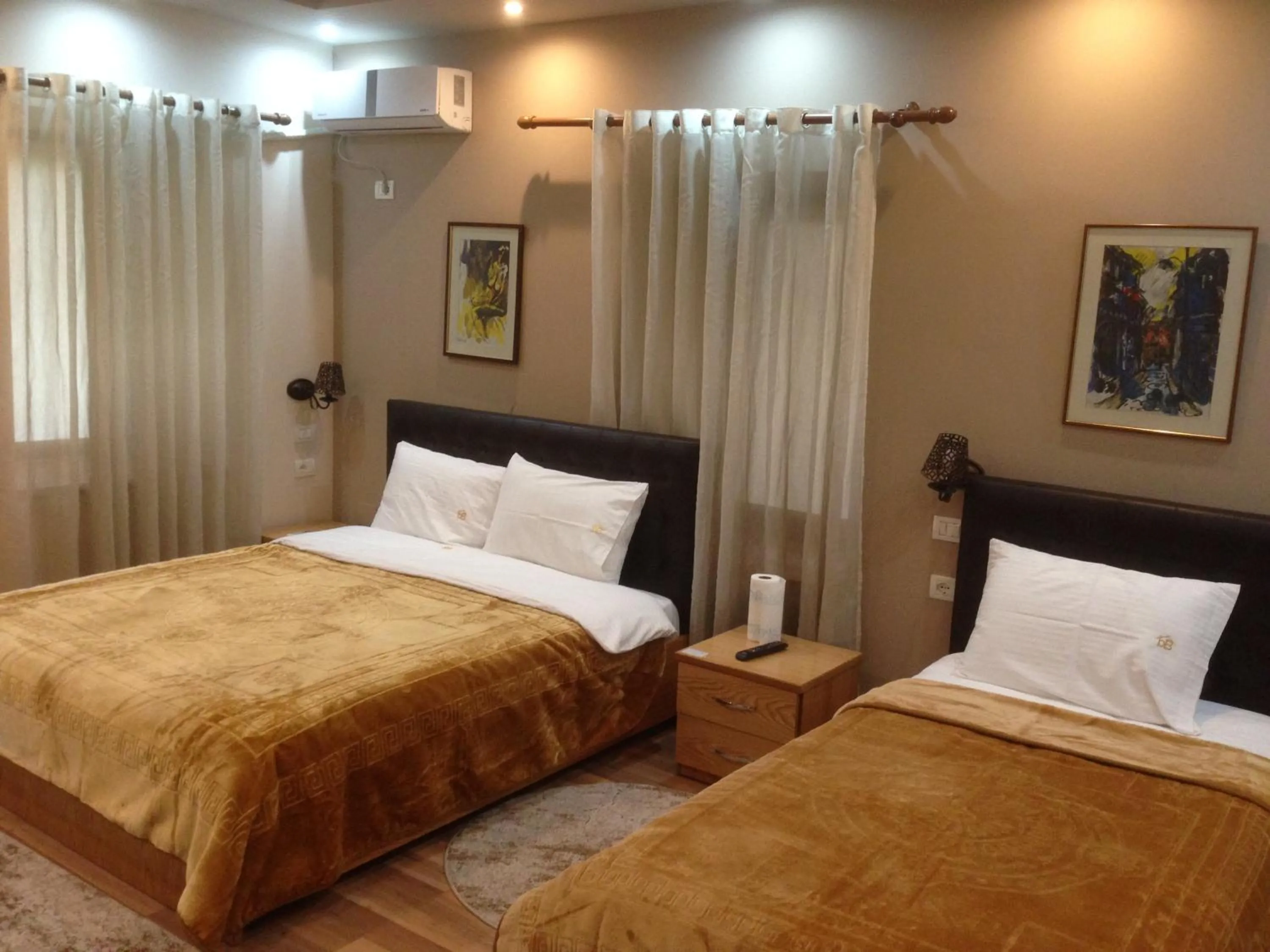 Bed in Hotel Bujtina Bicolli