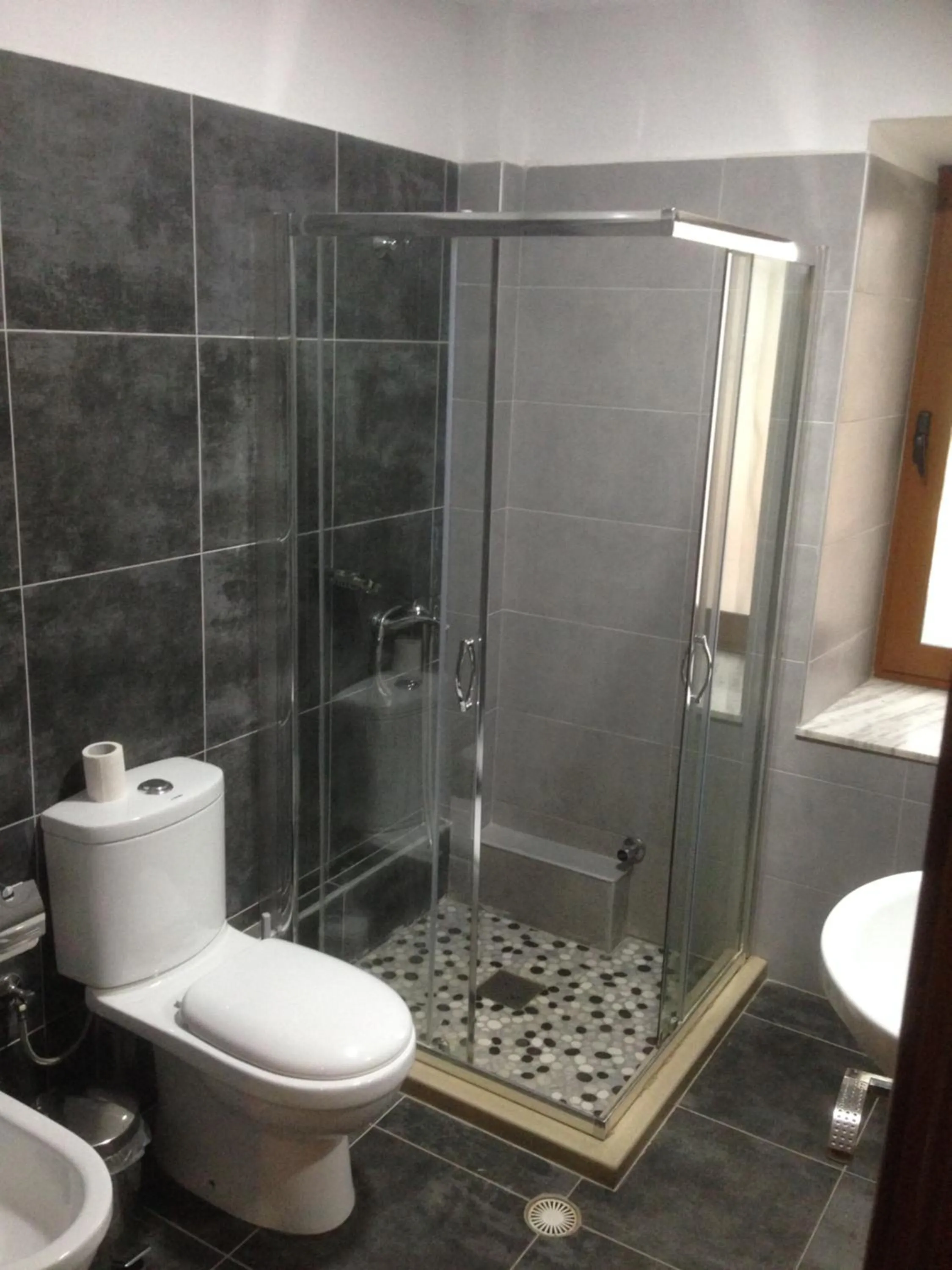 Bathroom in Hotel Bujtina Bicolli