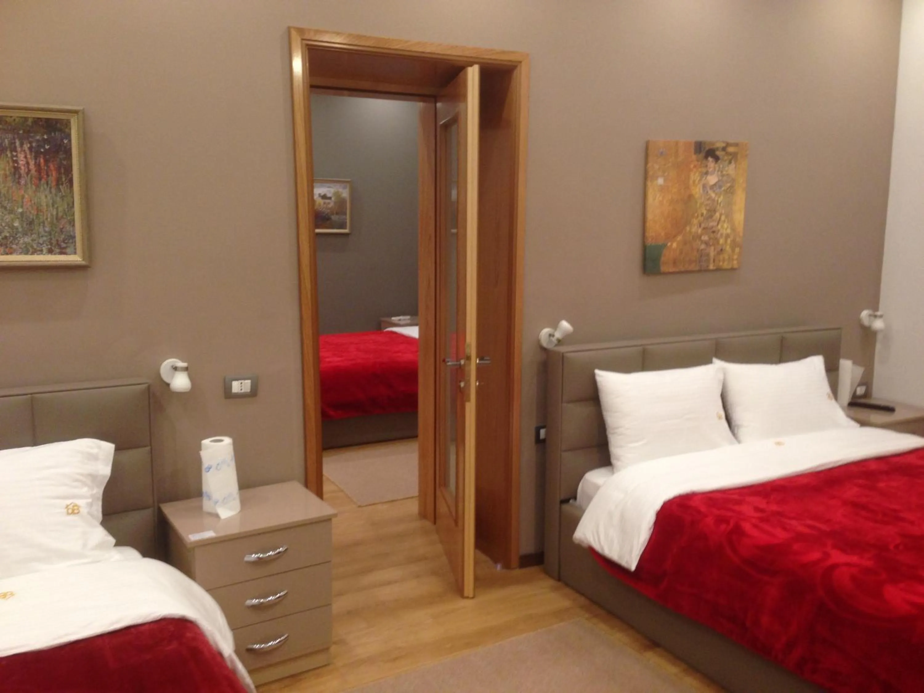 Bed in Hotel Bujtina Bicolli