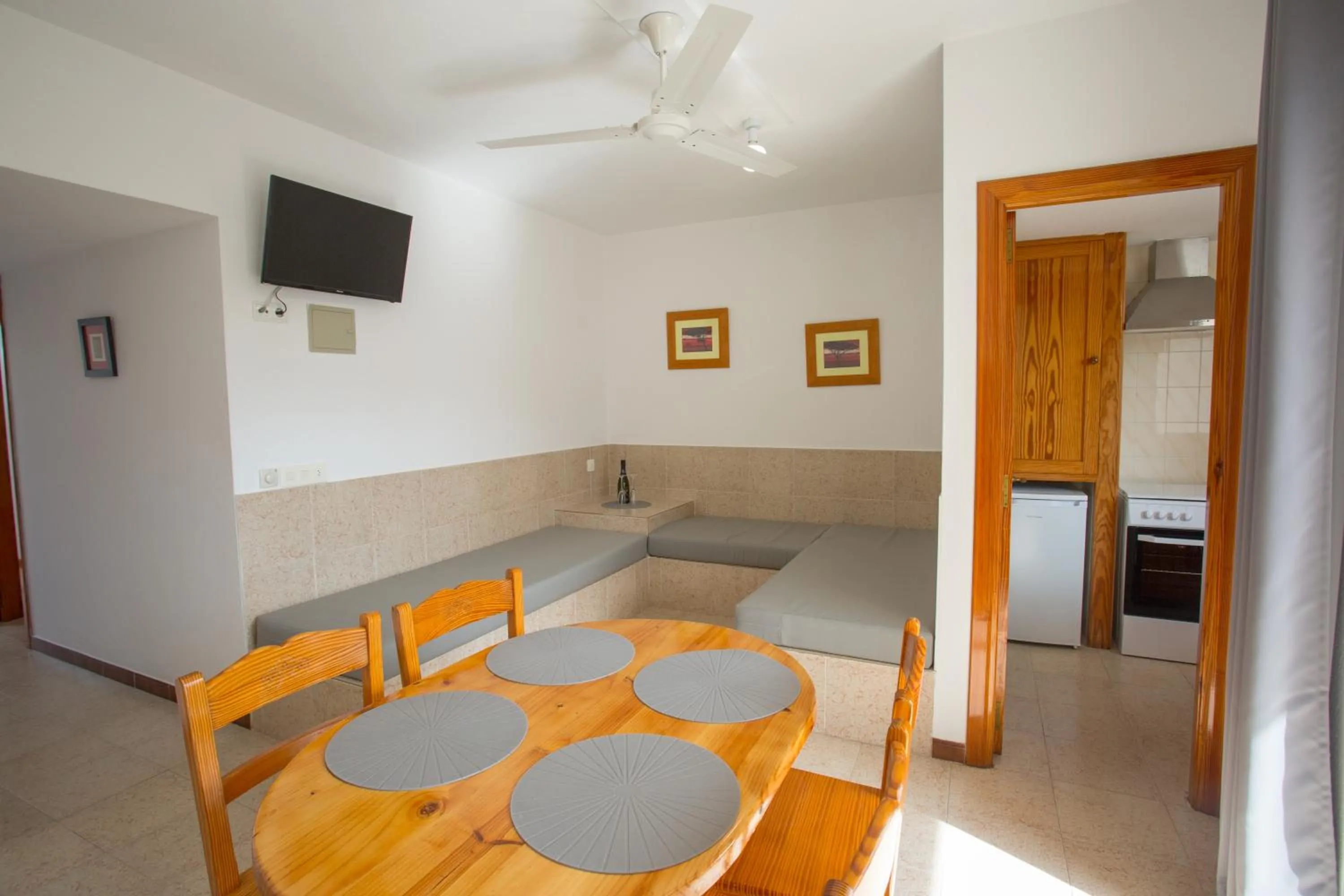 Living room in Apartamentos Zodiac